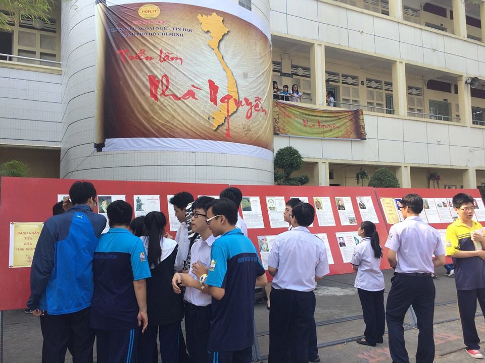 366Tổ chức thành công “Triển lãm nhà Nguyễn” tại 15 trường THPT ở TP.HCM