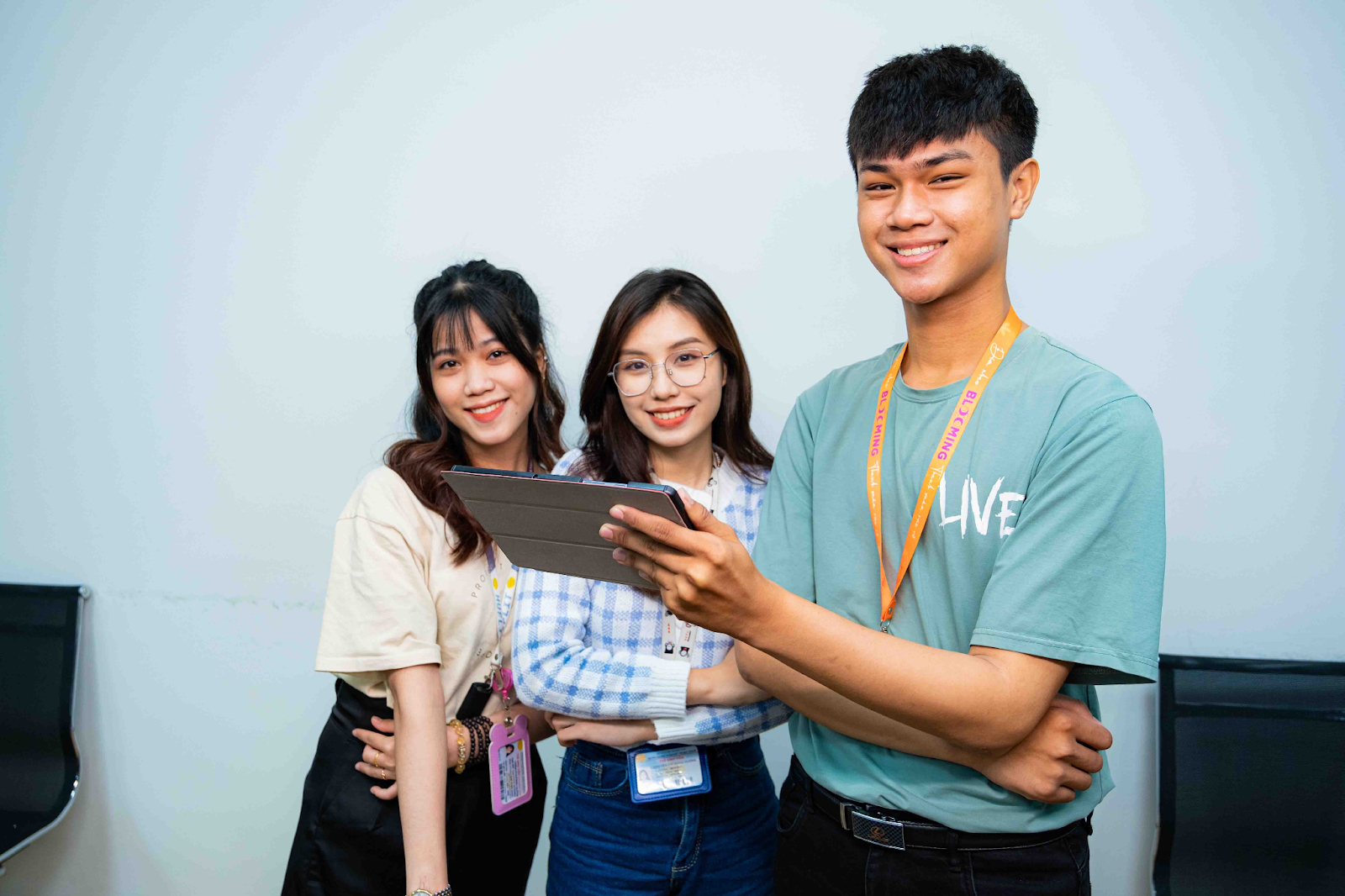 Sinh viên ngành Công nghệ thông tin HUFLIT