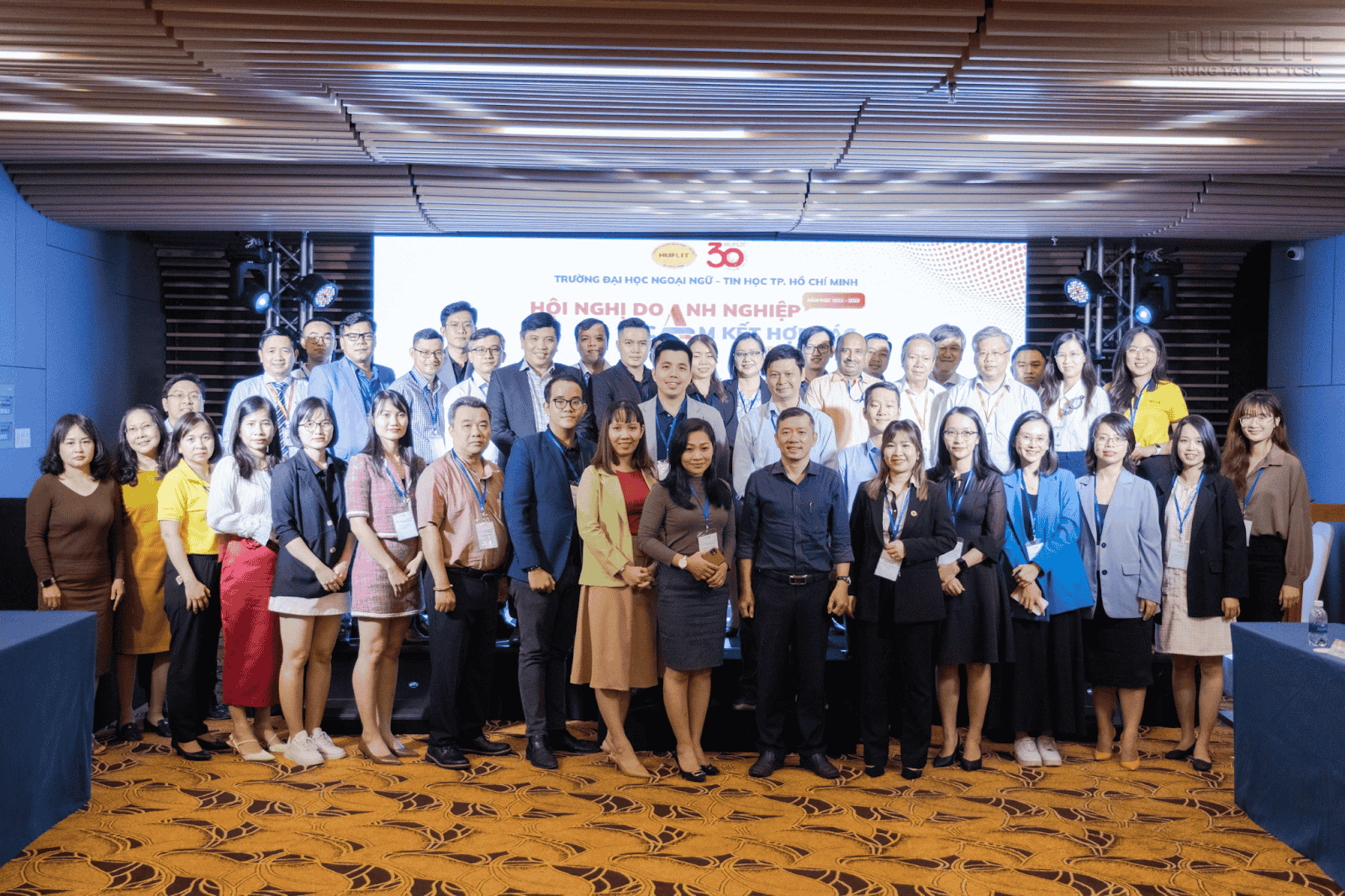 Mạng lưới đối tác và hỗ trợ thực tập của HUFLIT ngay từ năm thứ 3