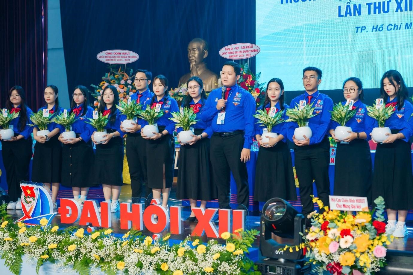 Đại hội Đại biểu Đoàn TNCS Hồ Chí Minh trường Đại học Ngoại ngữ - Tin học TP. Hồ Chí Minh lần thứ XII, nhiệm kỳ 2024 - 2027