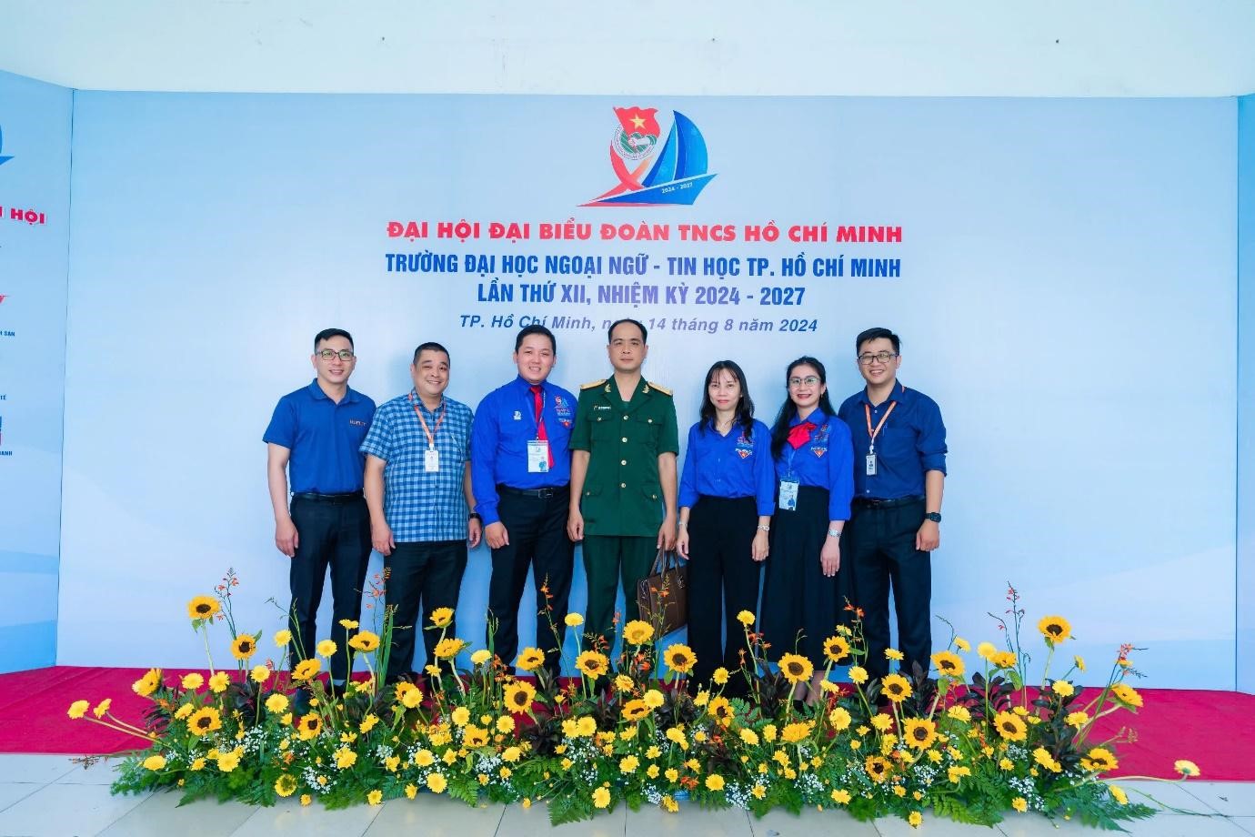 Đại hội Đại biểu Đoàn TNCS Hồ Chí Minh trường Đại học Ngoại ngữ - Tin học TP. Hồ Chí Minh lần thứ XII, nhiệm kỳ 2024 - 2027