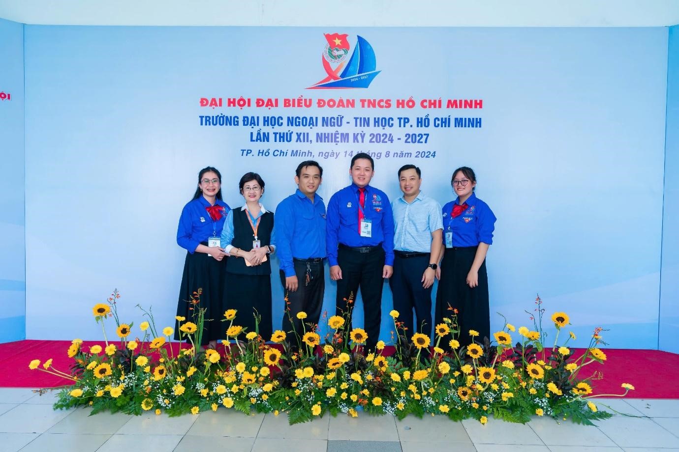 Đại hội Đại biểu Đoàn TNCS Hồ Chí Minh trường Đại học Ngoại ngữ - Tin học TP. Hồ Chí Minh lần thứ XII, nhiệm kỳ 2024 - 2027