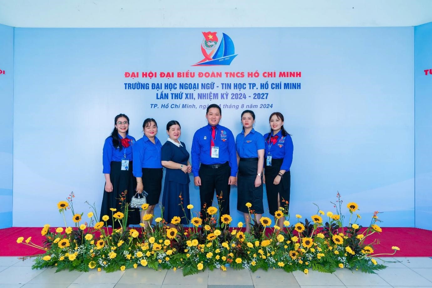 Đại hội Đại biểu Đoàn TNCS Hồ Chí Minh trường Đại học Ngoại ngữ - Tin học TP. Hồ Chí Minh lần thứ XII, nhiệm kỳ 2024 - 2027