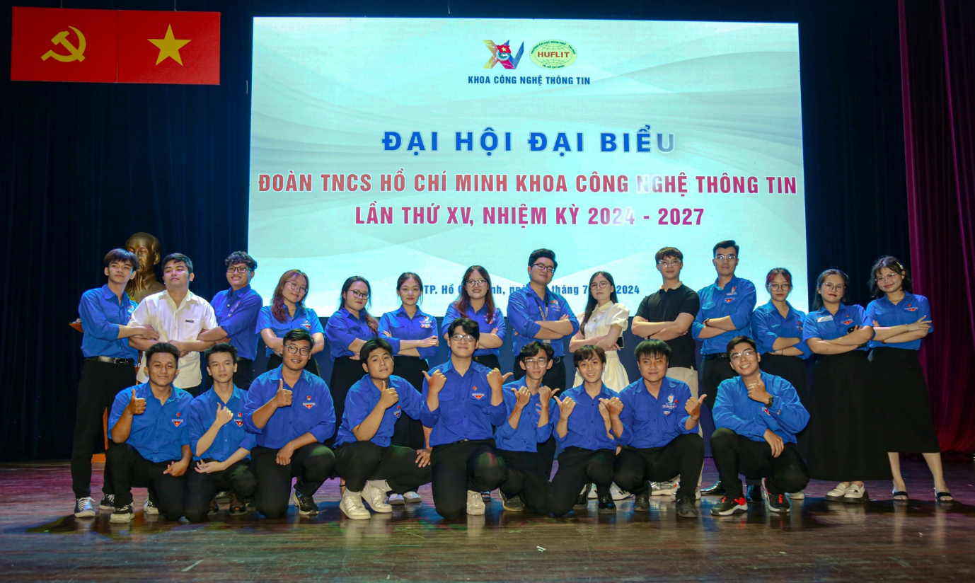 Đại hội Đại biểu Đoàn TNCS Hồ Chí Minh trường Đại học Ngoại ngữ - Tin học TP. Hồ Chí Minh lần thứ XII, nhiệm kỳ 2024 - 2027