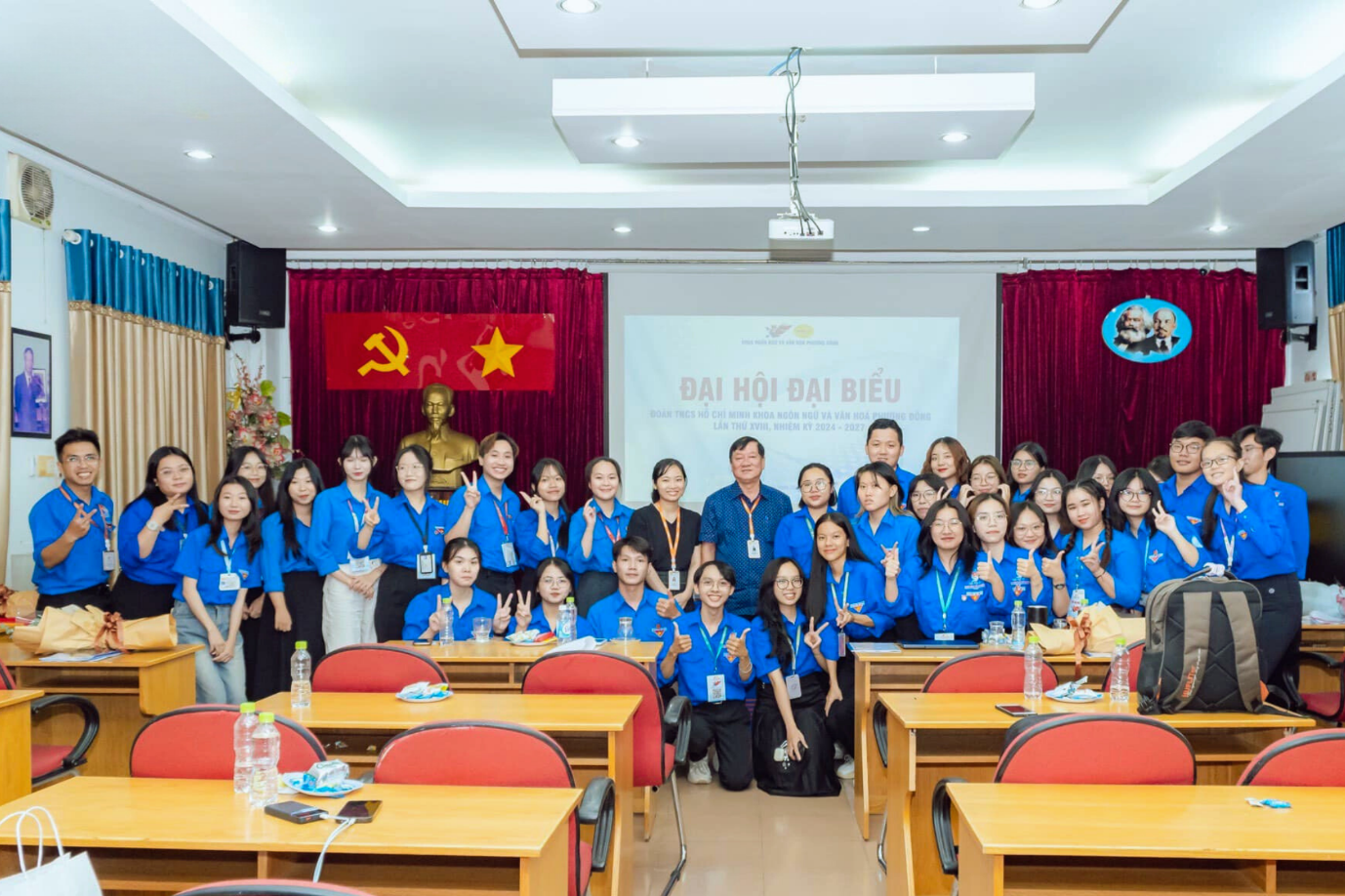 Đại hội Đại biểu Đoàn TNCS Hồ Chí Minh trường Đại học Ngoại ngữ - Tin học TP. Hồ Chí Minh lần thứ XII, nhiệm kỳ 2024 - 2027