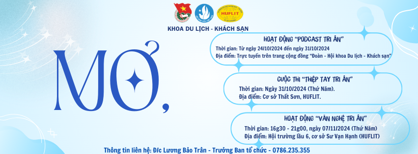 Chuỗi hoạt động Tri ân Thầy Cô nhân Ngày Nhà giáo Việt Nam 20/11