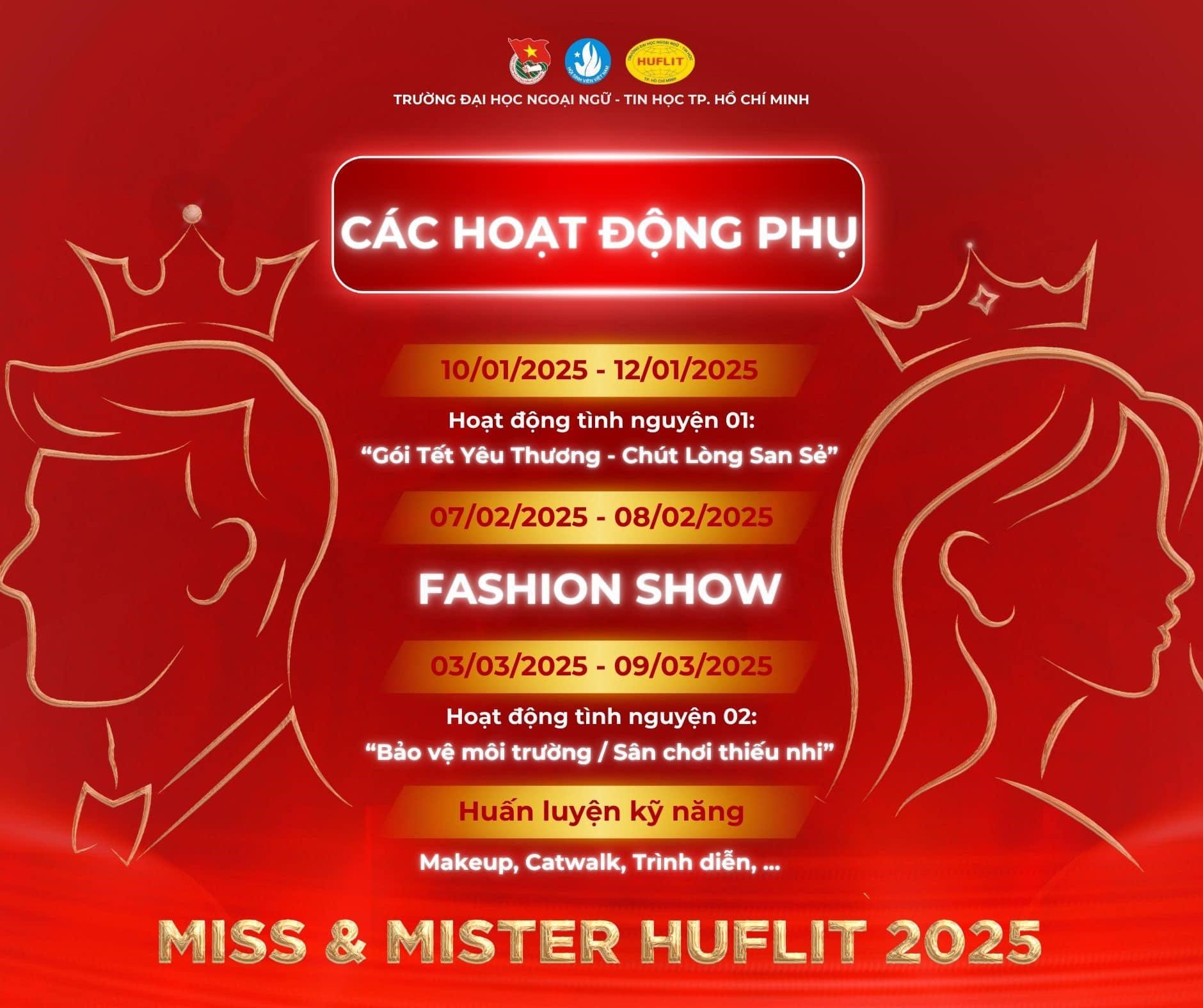 Cuộc thi Miss & Mister HUFLIT 2025