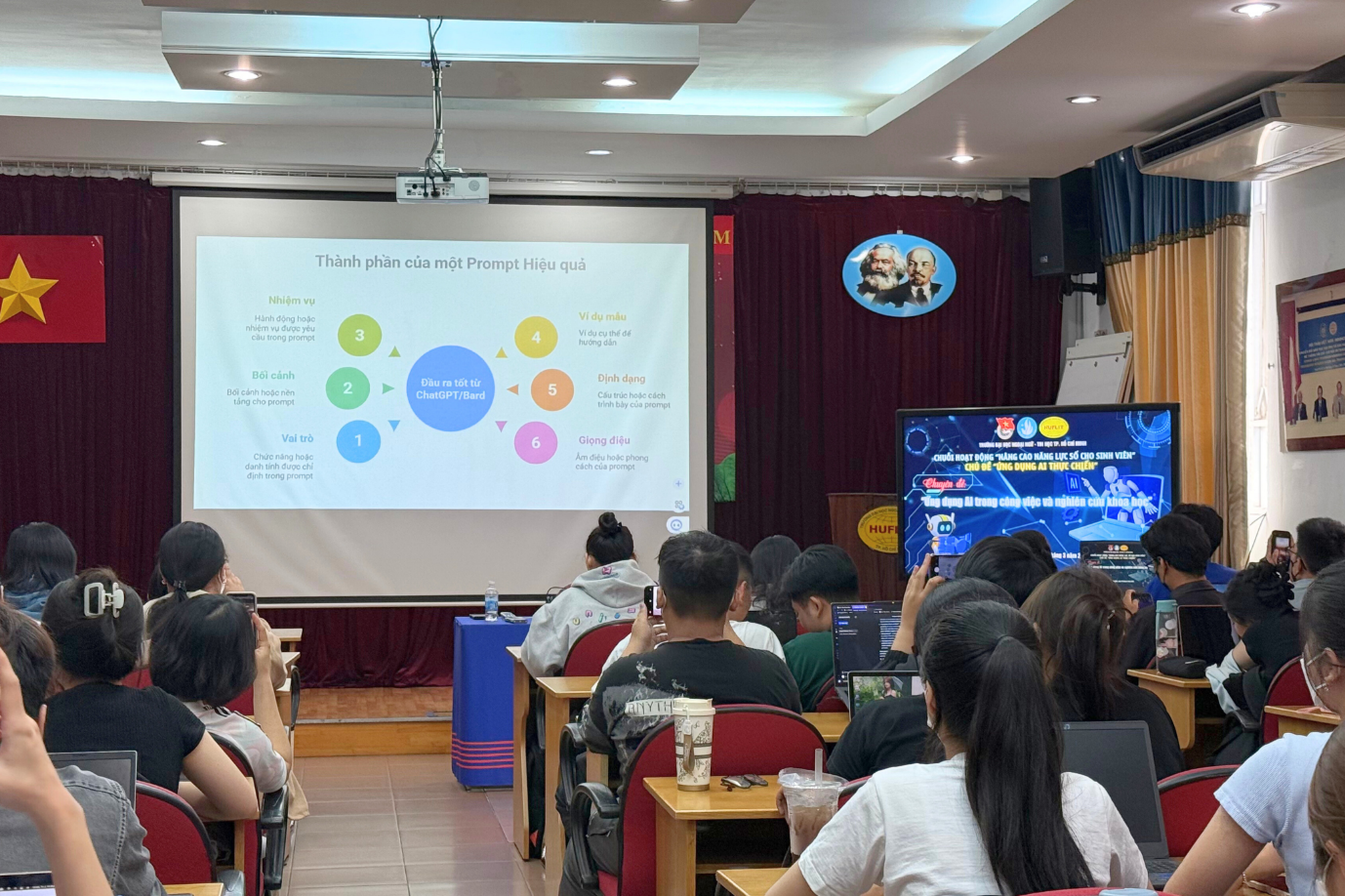Tháng Thanh niên 2025 – Tuổi trẻ HUFLIT tự hào, vững tin theo Đảng