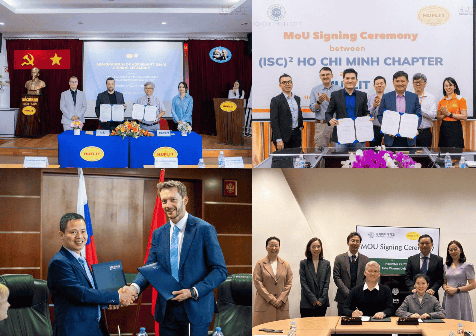 Mạng lưới đối tác HUFLIT