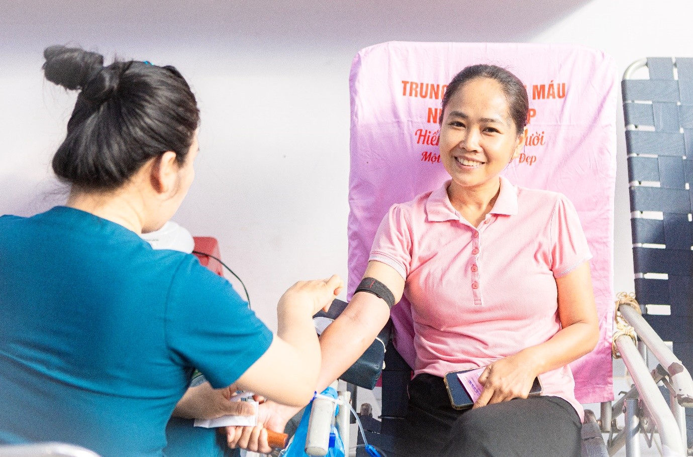 Hiến máu tình nguyện, năm học 2024 - 2025: “Gửi giọt máu đào - Trao niềm hy vọng”