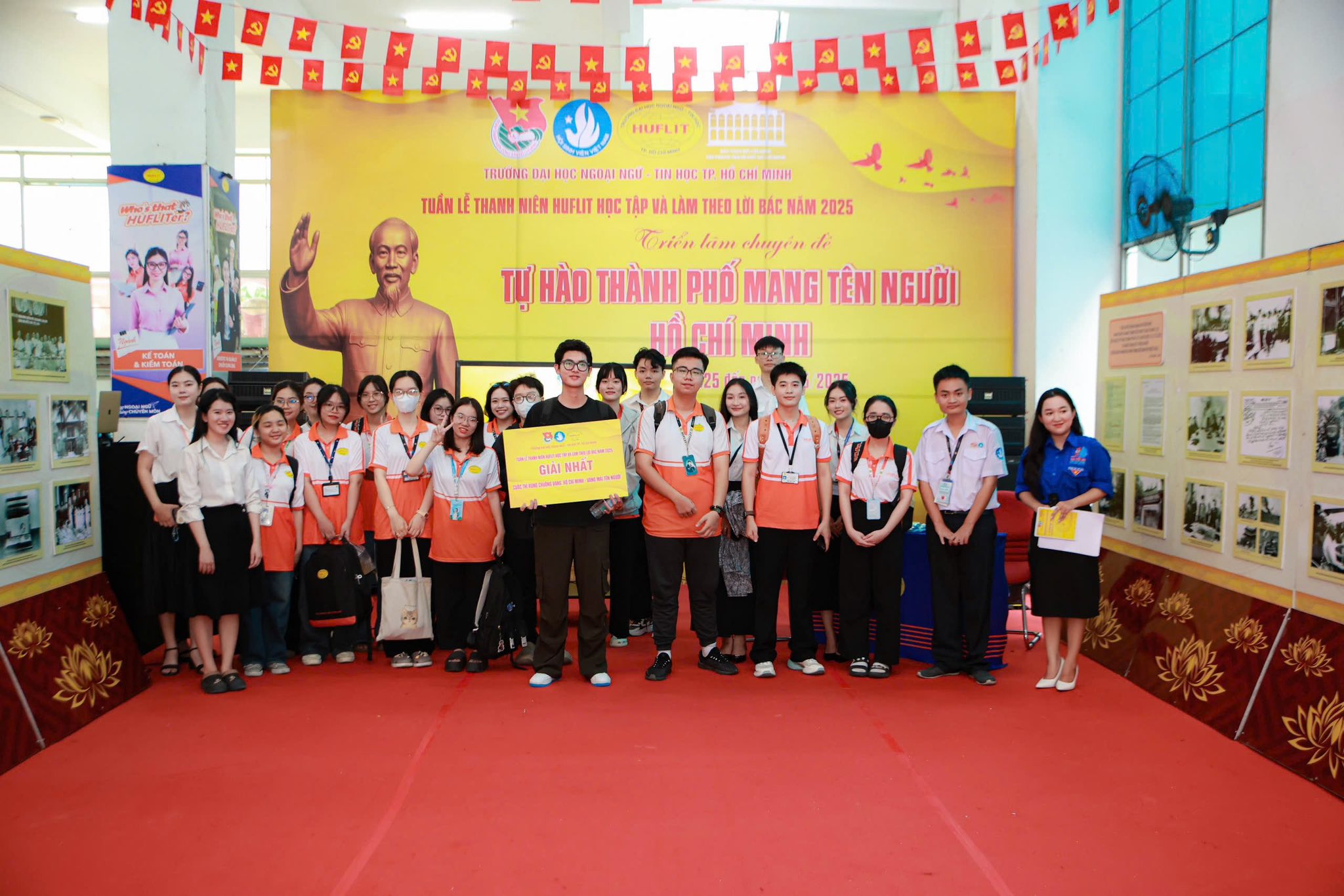 Tuần lễ thanh niên HUFLIT học tập và làm theo lời Bác năm 2025