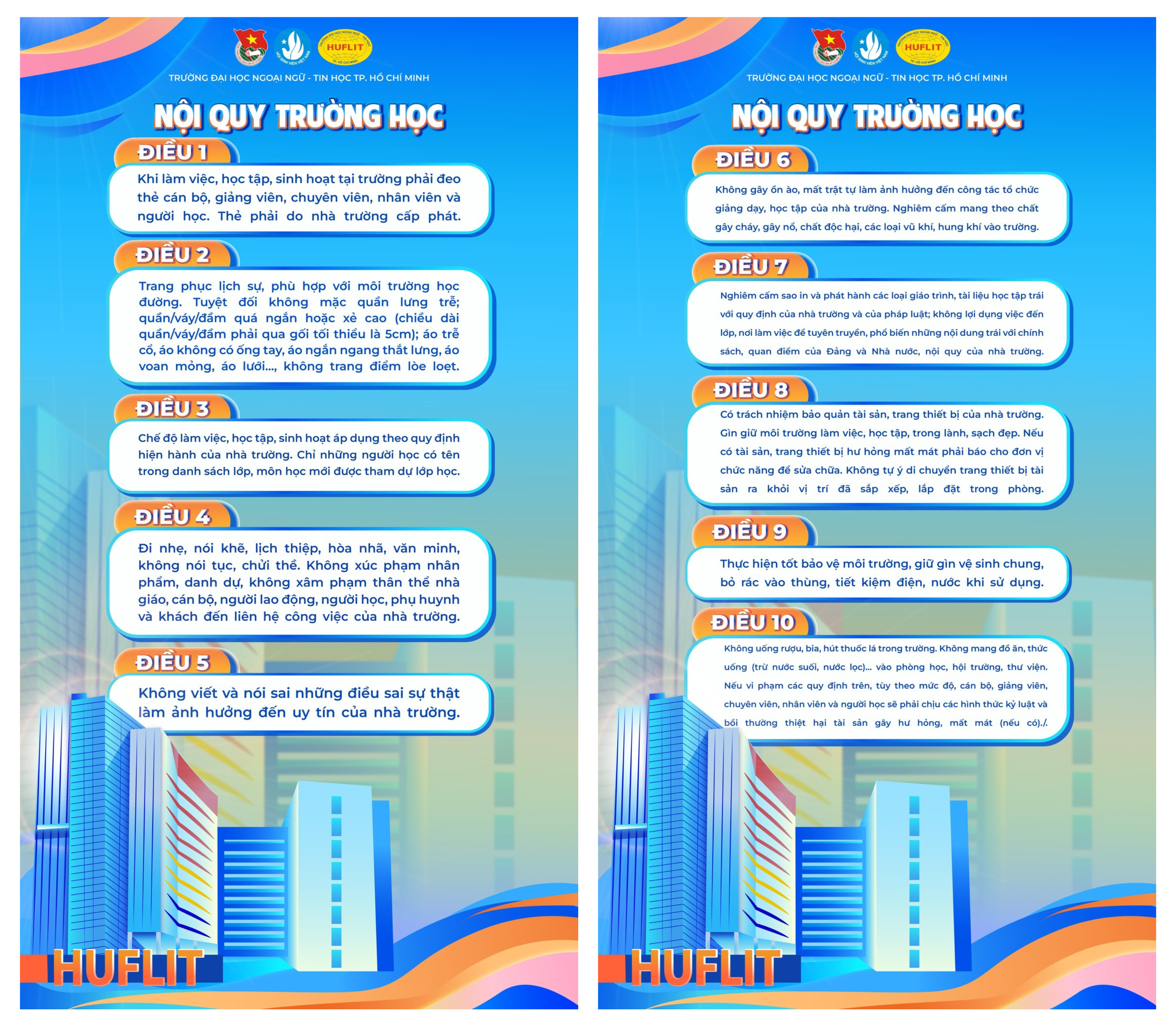 Tuần lễ thanh niên HUFLIT học tập và làm theo lời Bác năm 2025