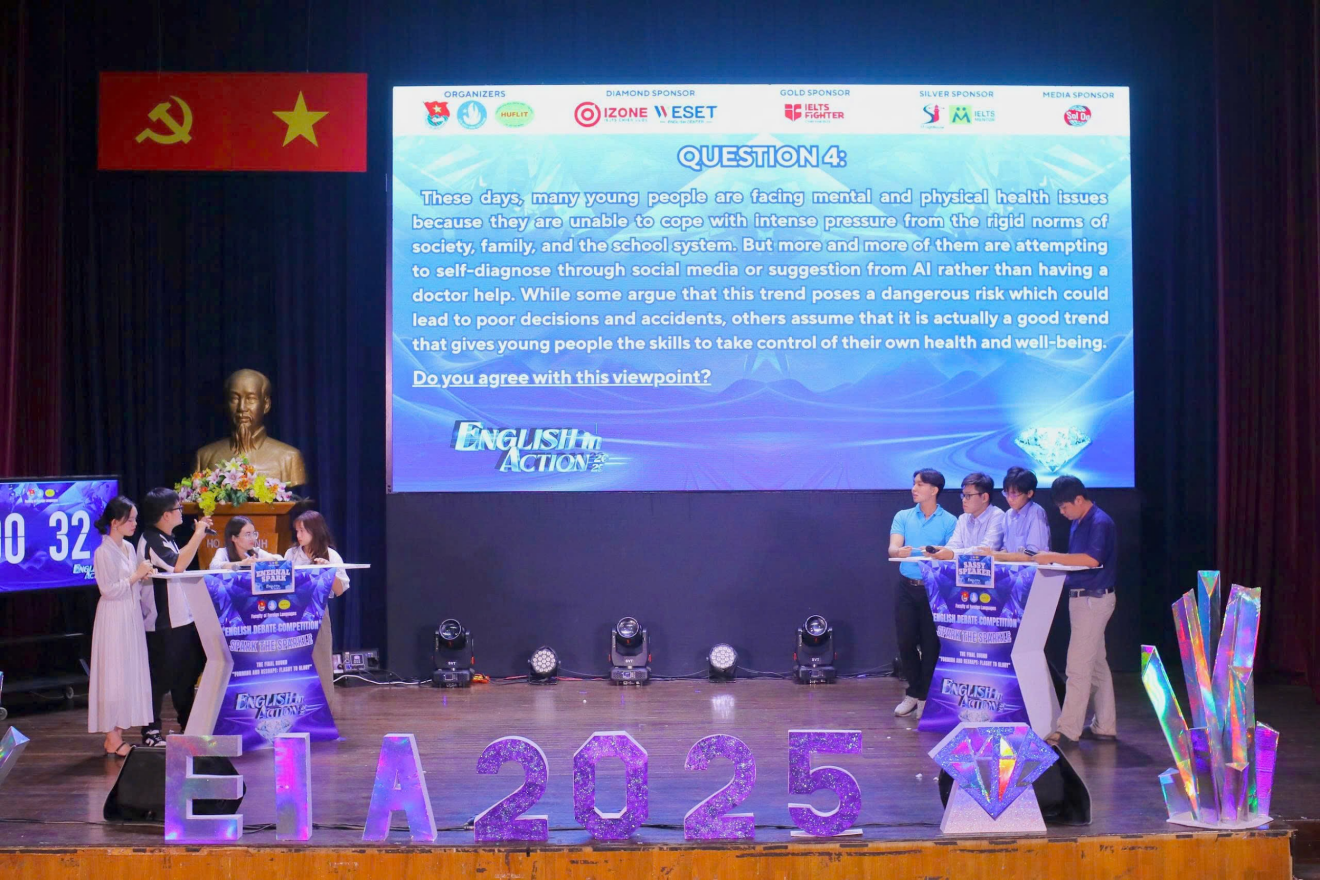 Chuỗi hoạt động thực hành ngôn ngữ “English In Action” năm 2025