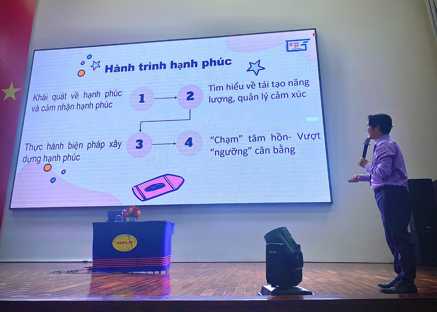 Hội thảo kỹ năng “CHẠM CÂN BẰNG – Kỹ năng thích nghi, cân bằng cuộc sống”