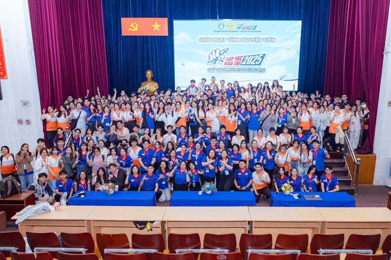 Tiếp sức mùa thi HUFLIT năm 2025