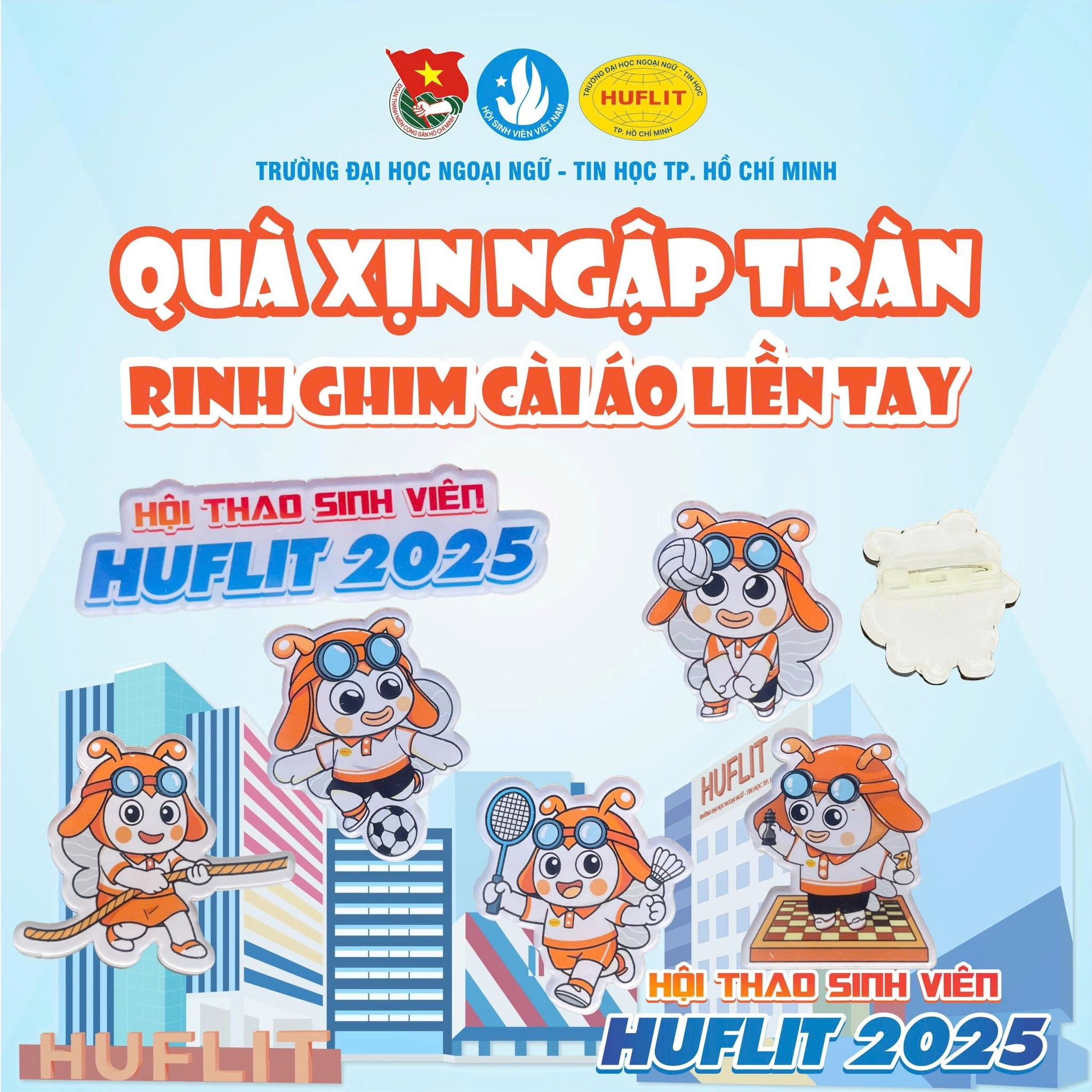 Hội thao Sinh viên HUFLIT 2025