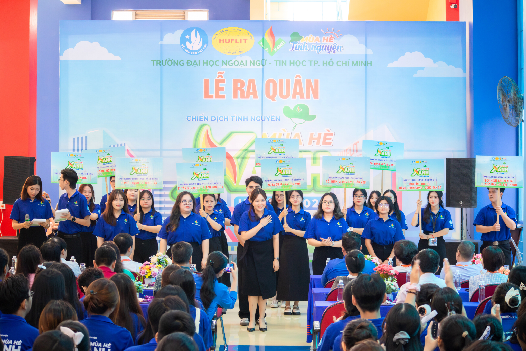 Chiến dịch Tình nguyện Mùa hè xanh HUFLIT năm 2025
