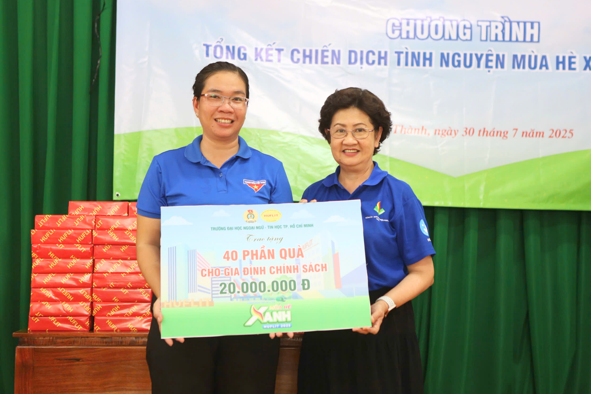 Chiến dịch Tình nguyện Mùa hè xanh HUFLIT năm 2025