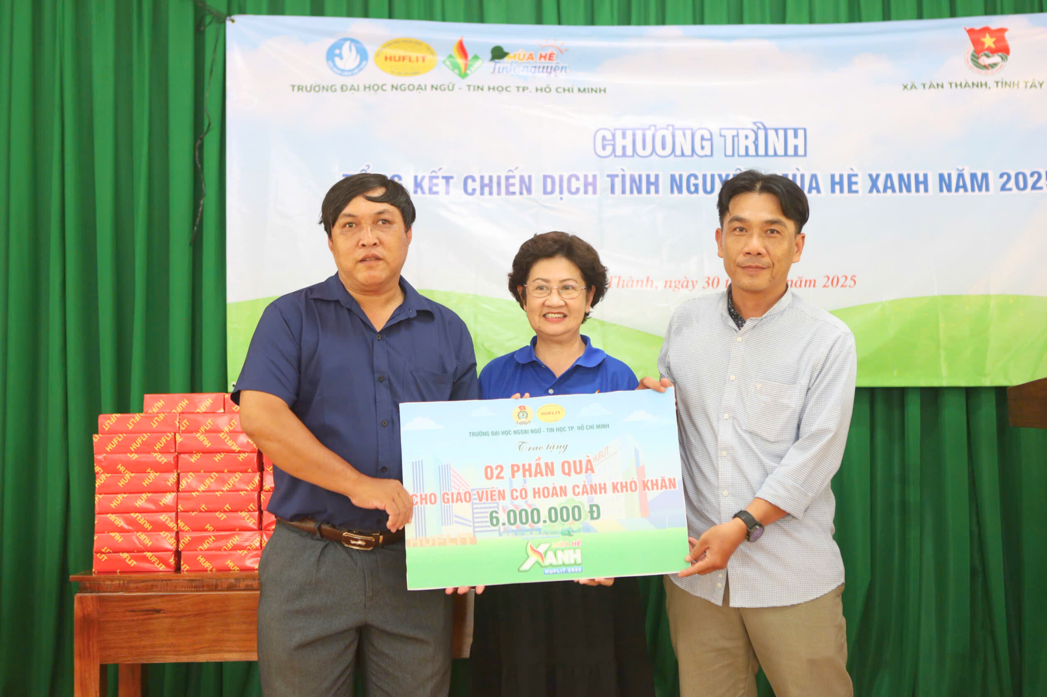 Chiến dịch Tình nguyện Mùa hè xanh HUFLIT năm 2025
