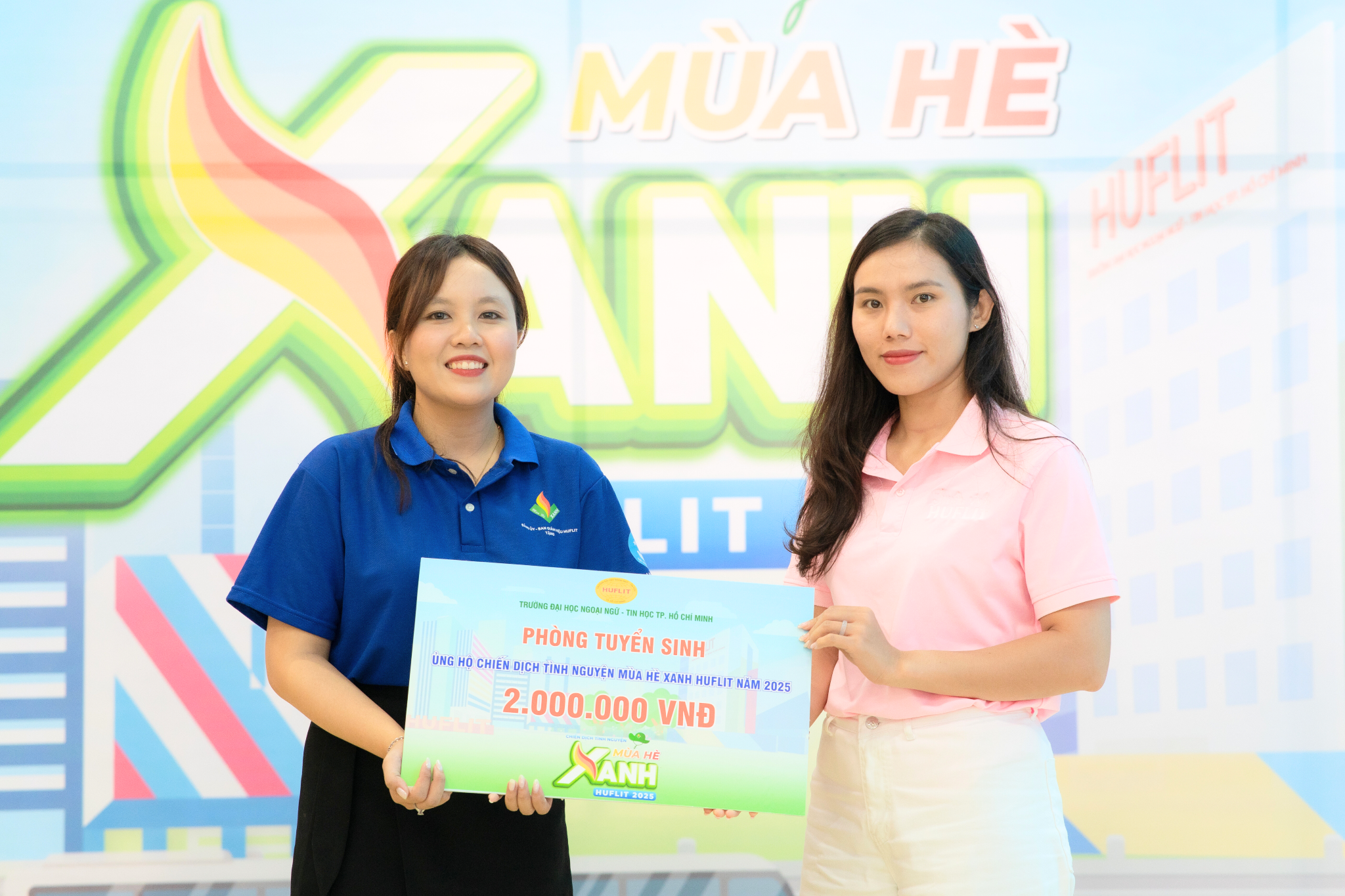 Chiến dịch Tình nguyện Mùa hè xanh HUFLIT năm 2025