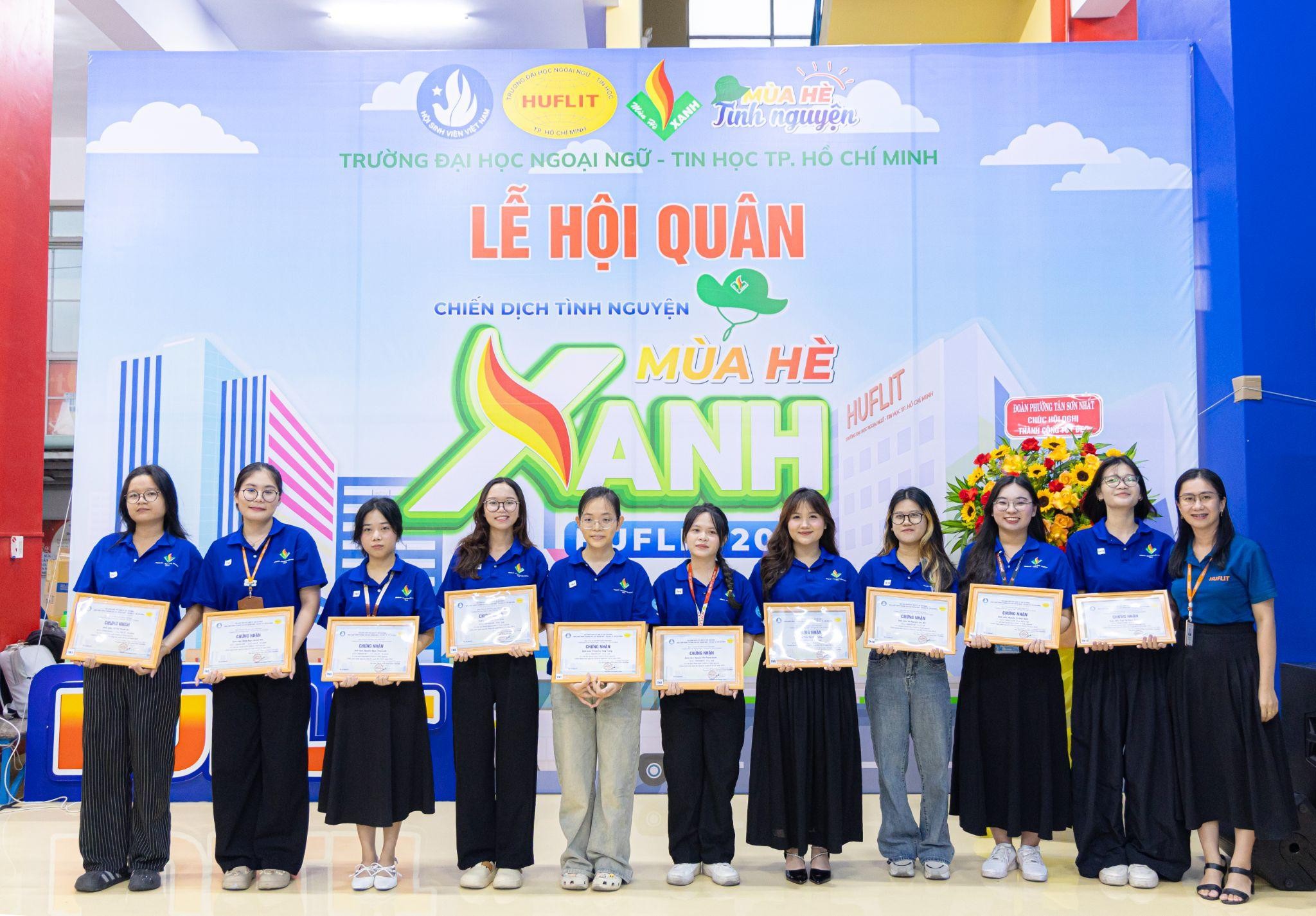 Chiến dịch Tình nguyện Mùa hè xanh HUFLIT năm 2025