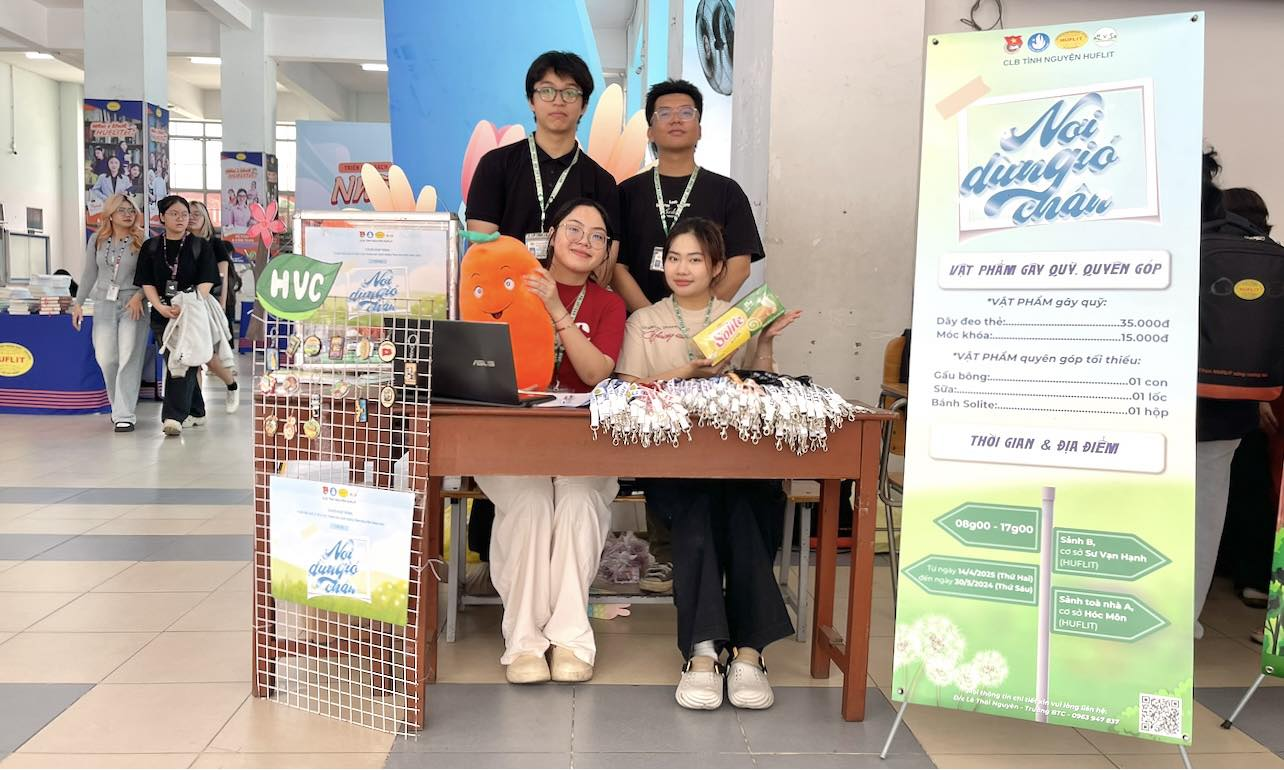 Chuỗi hoạt động Tuổi trẻ HUFLIT tích cực tham gia hoạt động tình nguyện: “Nơi Gió Dừng Chân” năm 2025