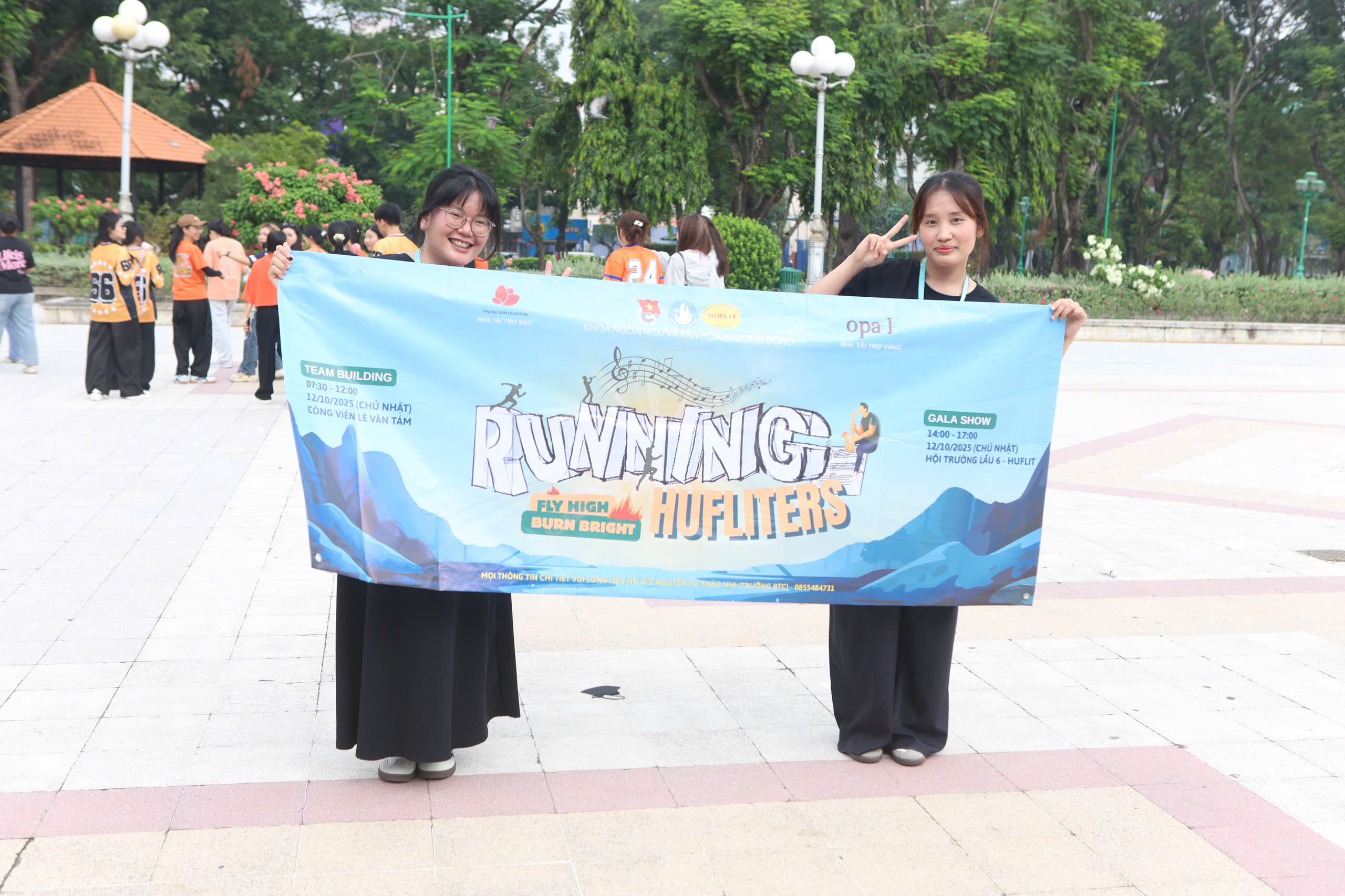 Ngày hội Chào đón Tân Sinh viên “RUNNING HUFLITERS”