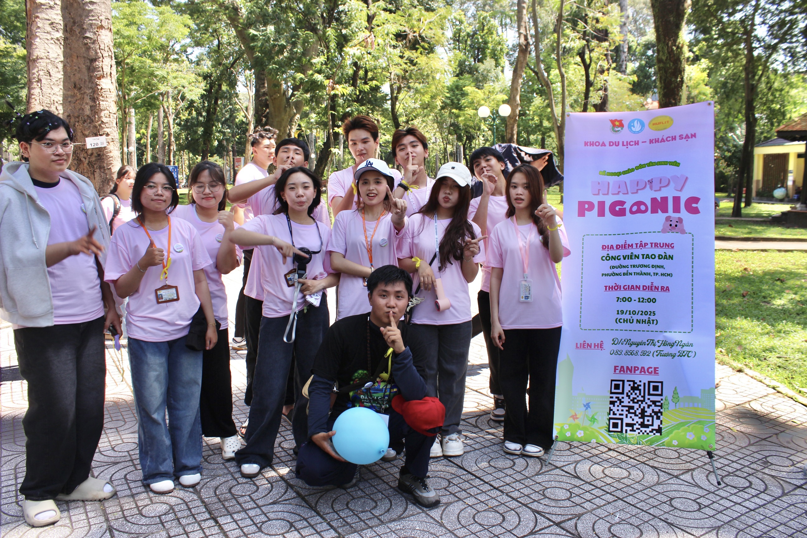 Chương trình Dã ngoại chào đón Tân Sinh viên 2025 với chủ đề “HAPPY PIG-NIC”