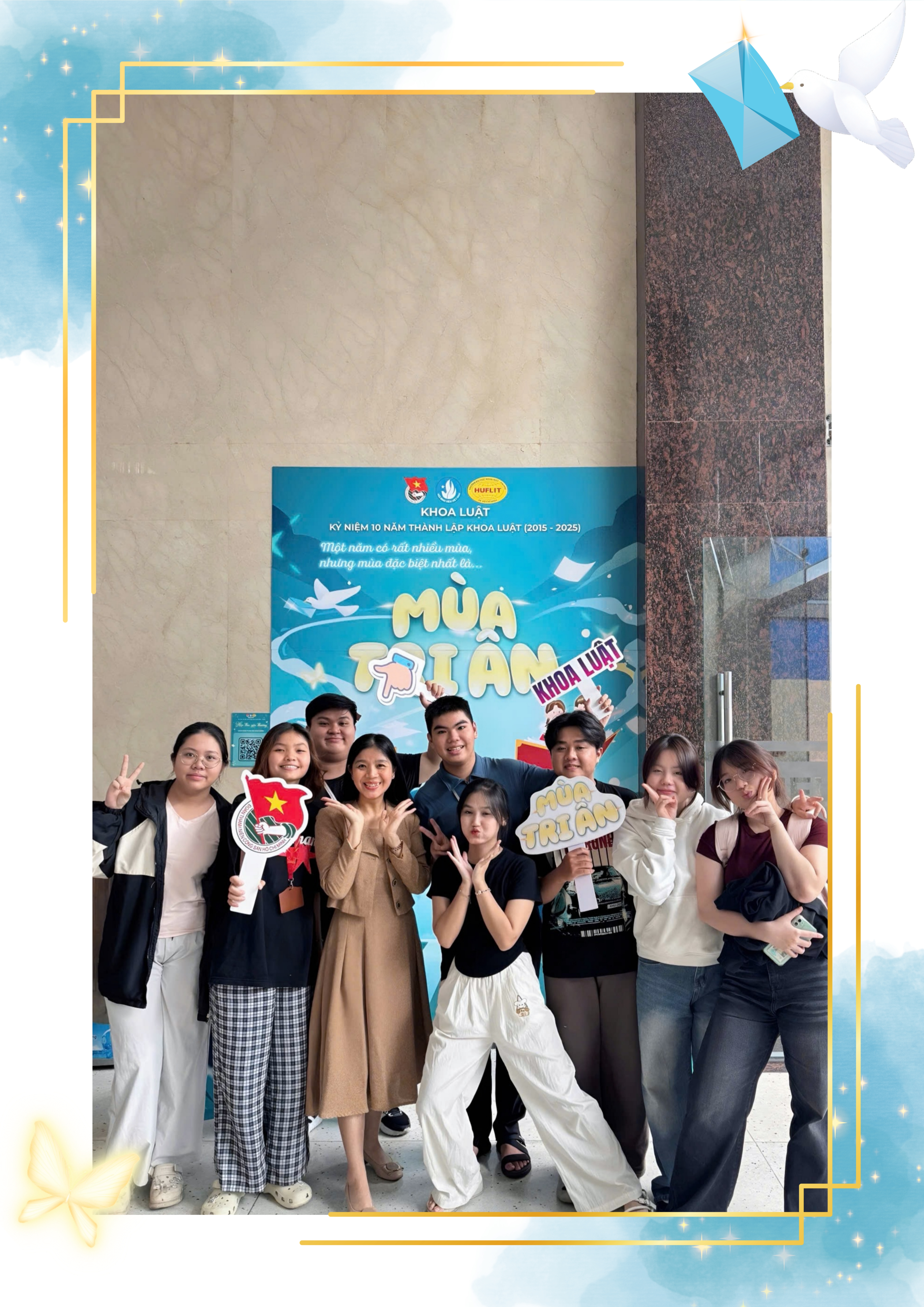 HUFLITers ghi dấu yêu thương qua Chương trình “Mùa Tri Ân” năm 2025