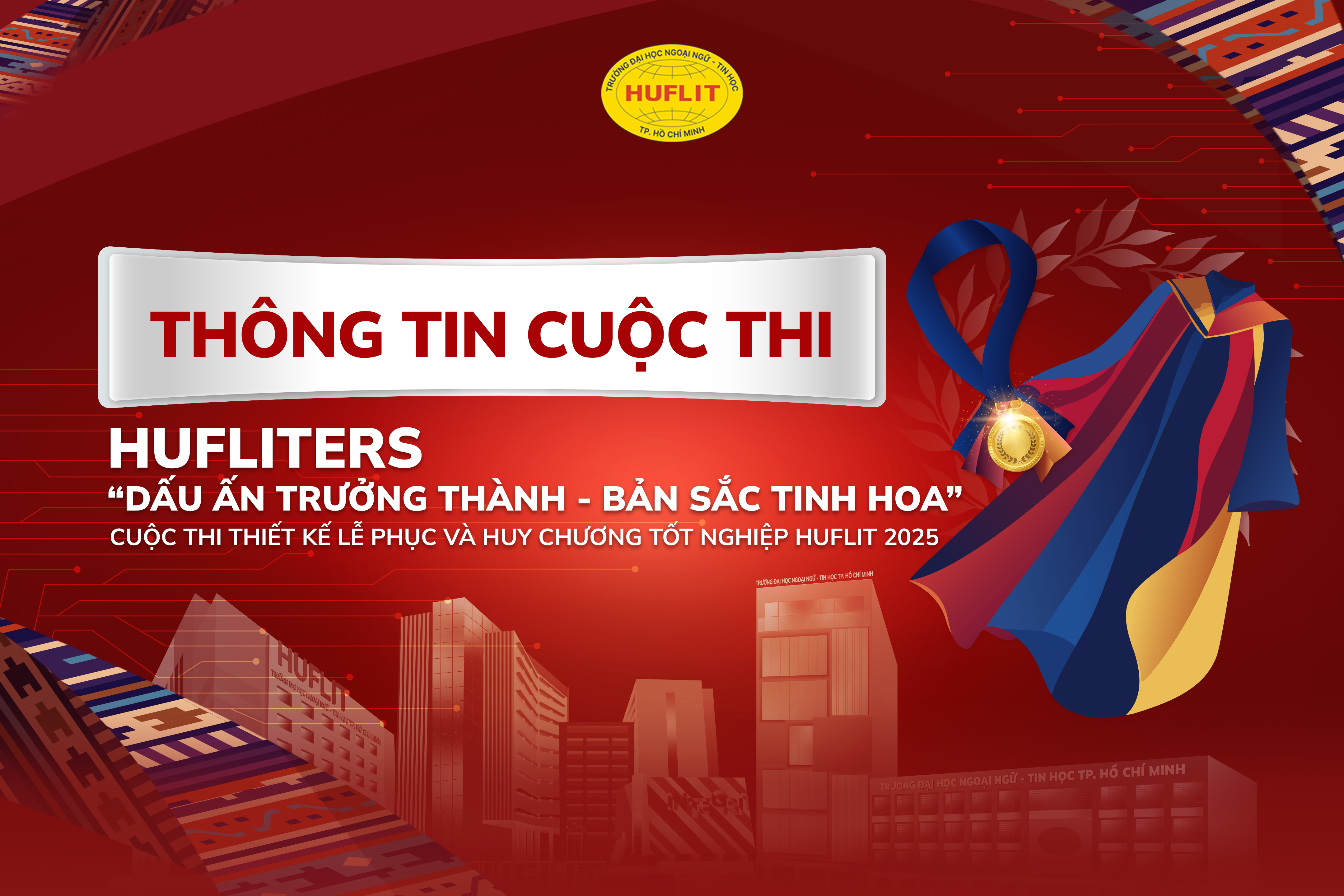 HUFLIT phát động cuộc thi Thiết kế Lễ phục và Huy chương Tốt nghiệp (cập nhật)