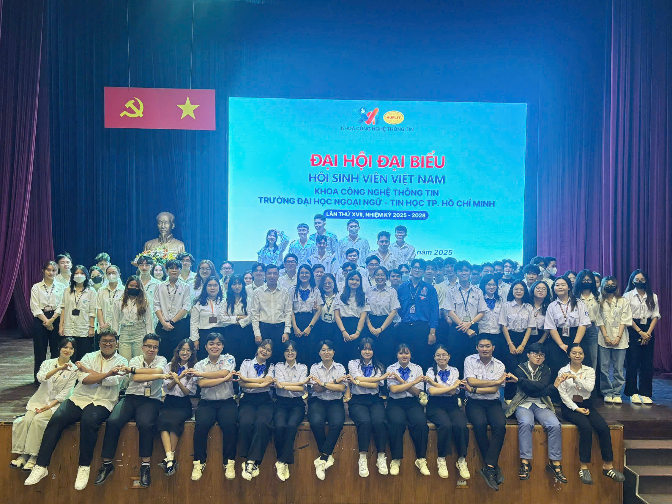 Đại hội đại biểu Hội Sinh viên Việt Nam Trường Đại học Ngoại ngữ – Tin học TP. Hồ Chí Minh lần thứ XII, nhiệm kỳ 2025 – 2028