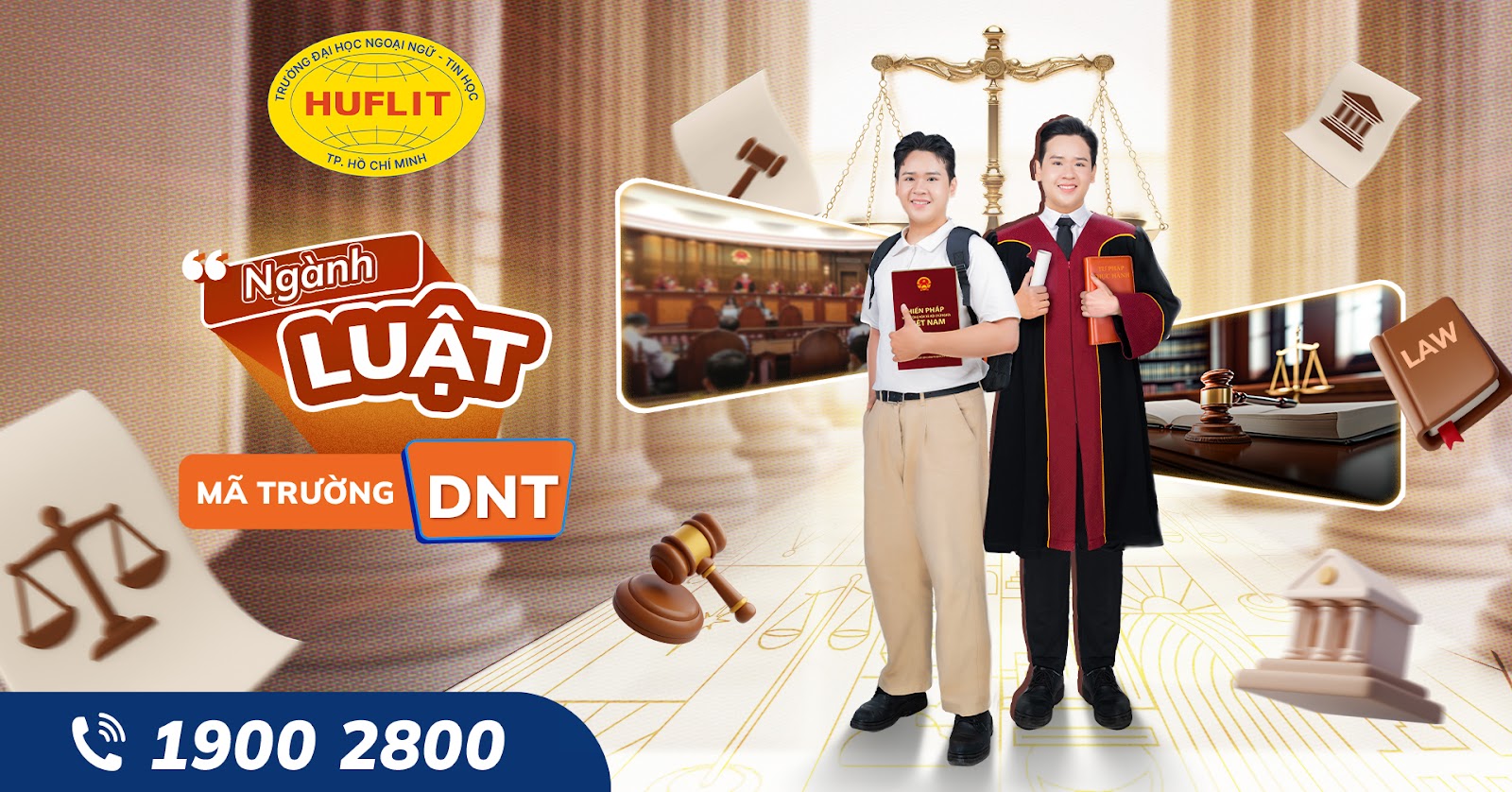 Ngành Luật HUFLIT