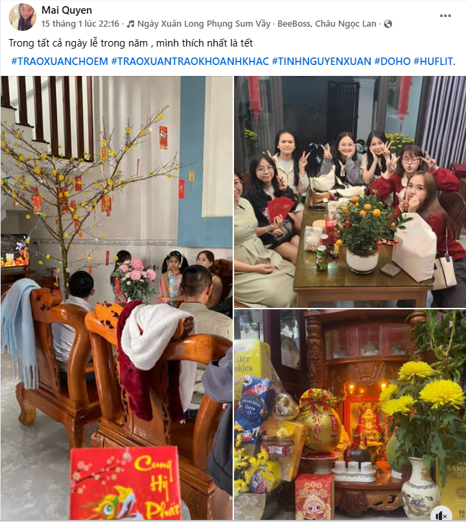 Chuỗi hoạt động “Trao Xuân cho Em”