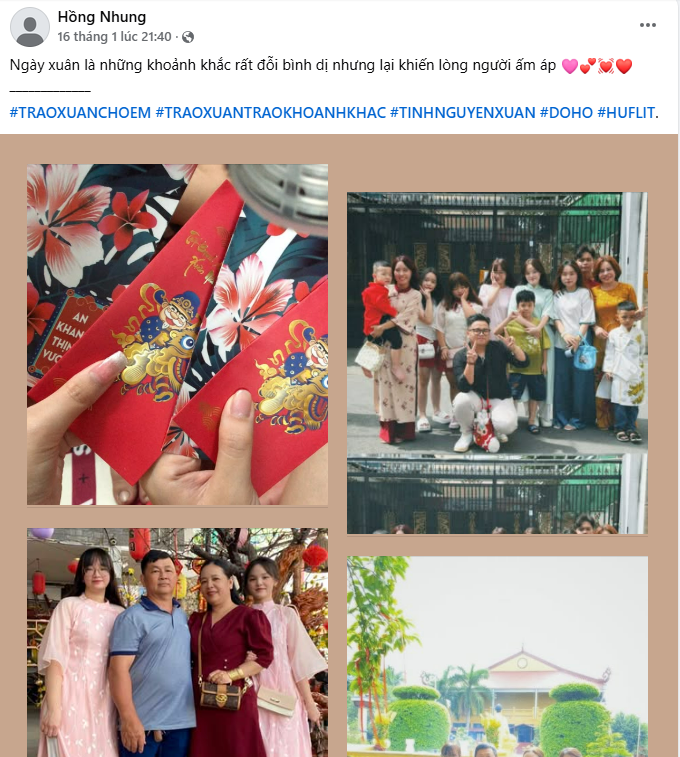 Chuỗi hoạt động “Trao Xuân cho Em”