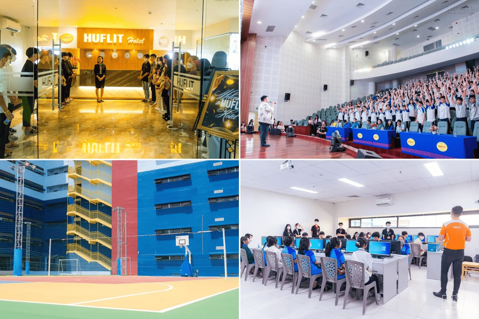 Môi trường học tại HUFLIT