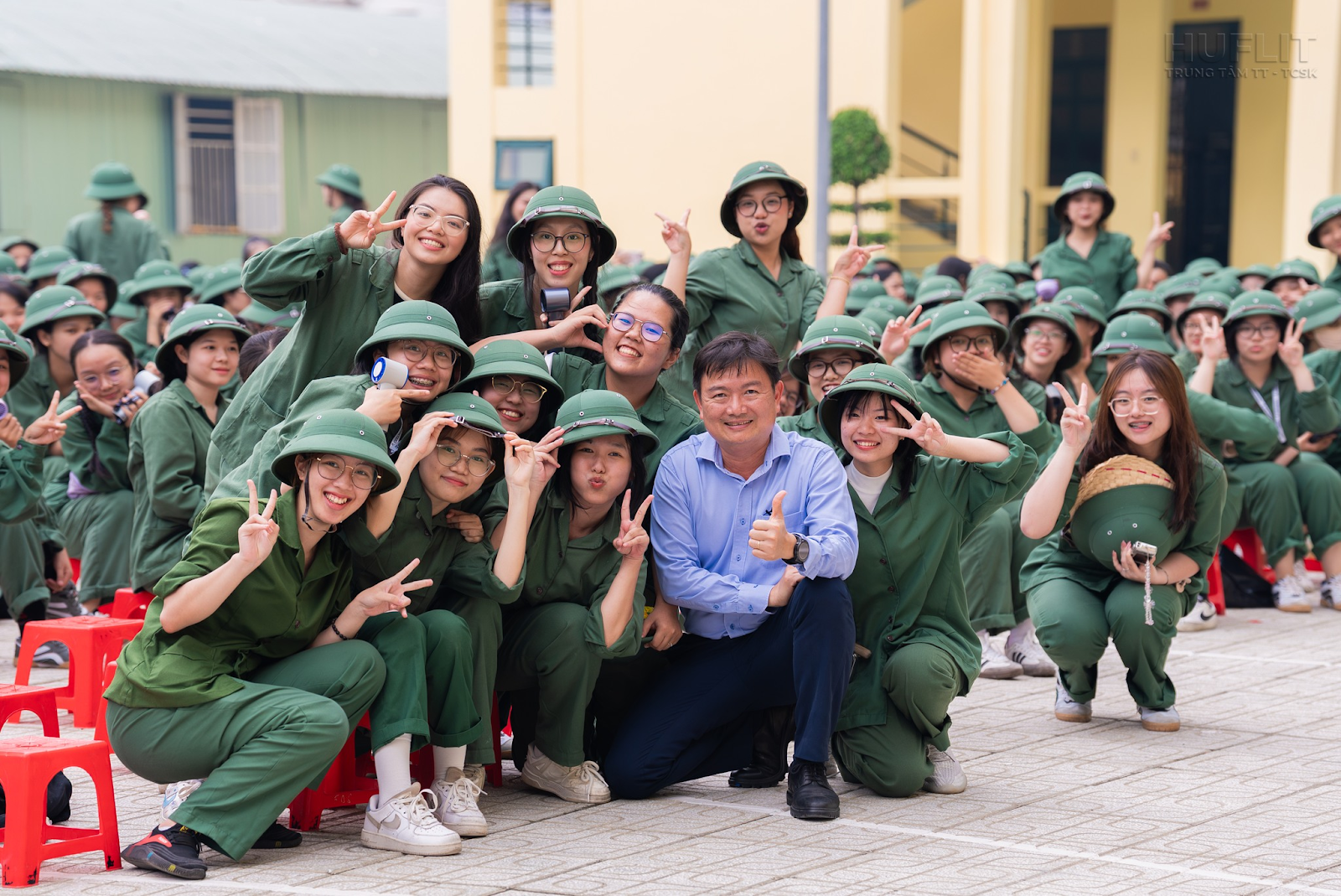 Sinh viên quân sự có cơ hội tham gia các buổi giao lưu