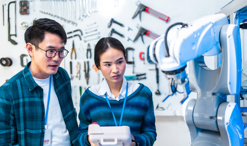 Kỹ thuật robot và tự động hóa phù hợp với những ai muốn kết hợp AI
