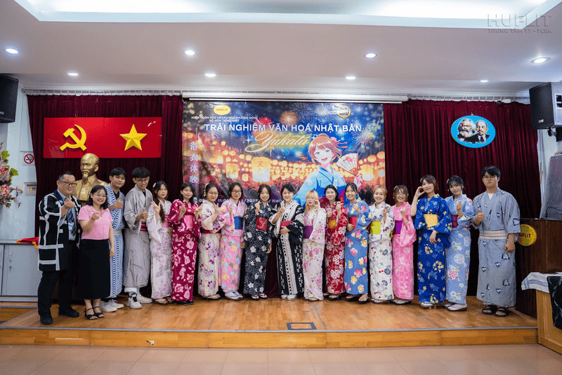 Sinh viên học Ngôn ngữ Nhật tại HUFLIT