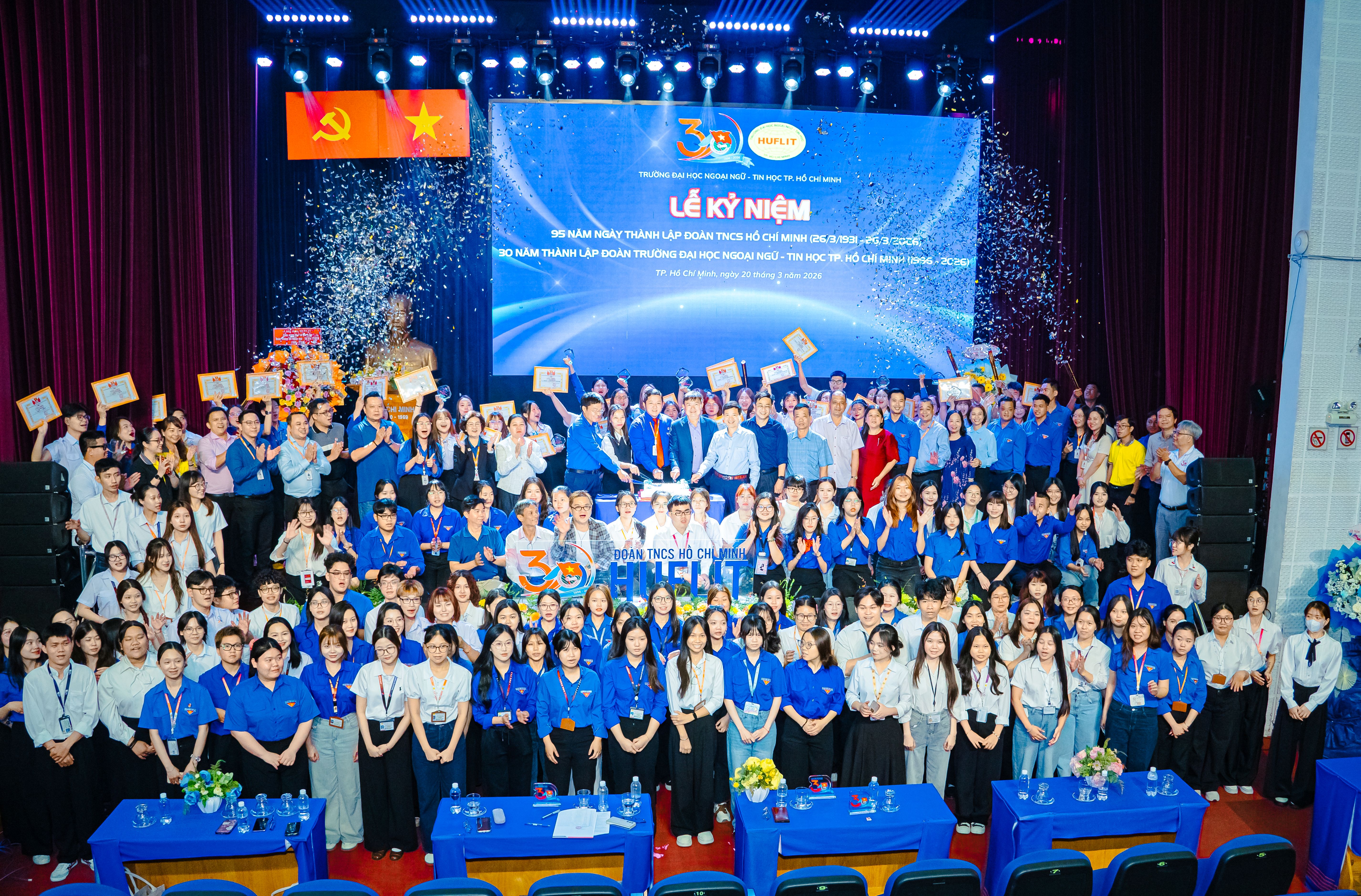 Tháng Thanh niên HUFLIT năm 2026: Hành trình khẳng định bản lĩnh sinh viên thời đại số