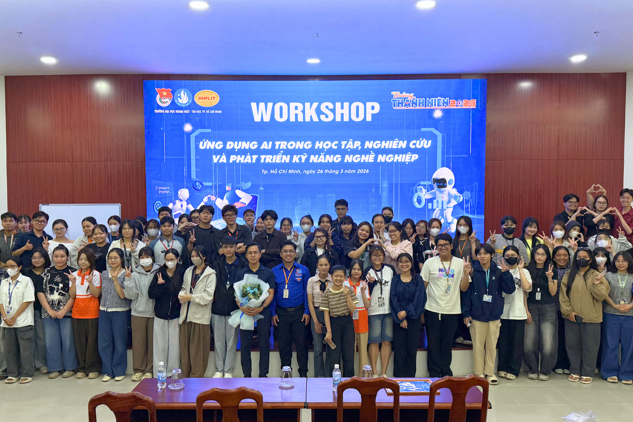 Tháng Thanh niên HUFLIT năm 2026: Hành trình khẳng định bản lĩnh sinh viên thời đại số