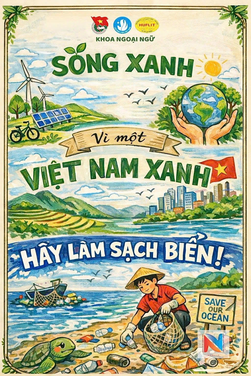 Tháng Thanh niên HUFLIT năm 2026: Hành trình khẳng định bản lĩnh sinh viên thời đại số