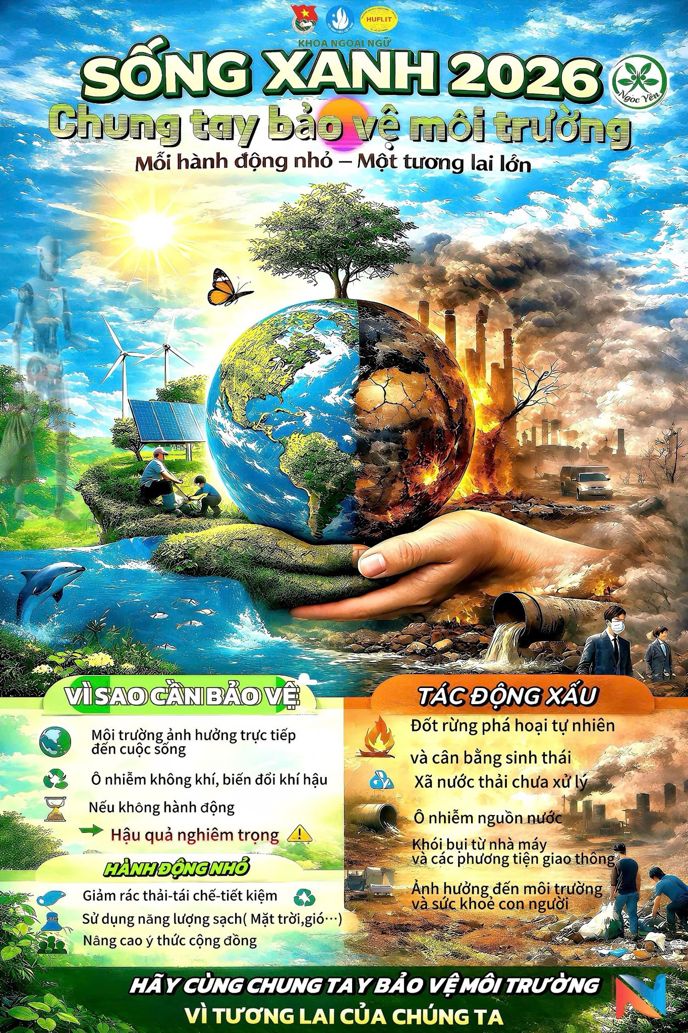 Tháng Thanh niên HUFLIT năm 2026: Hành trình khẳng định bản lĩnh sinh viên thời đại số