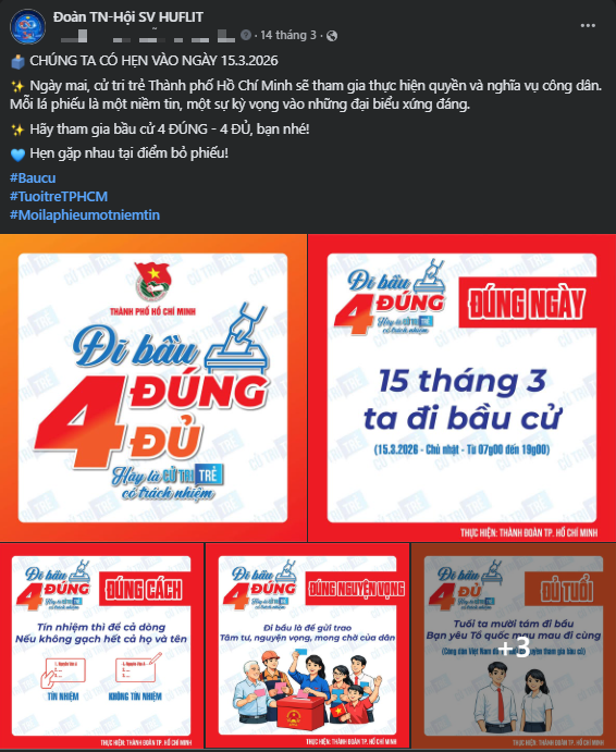 Tháng Thanh niên HUFLIT năm 2026: Hành trình khẳng định bản lĩnh sinh viên thời đại số