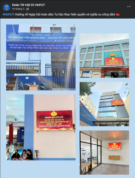 Tháng Thanh niên HUFLIT năm 2026: Hành trình khẳng định bản lĩnh sinh viên thời đại số