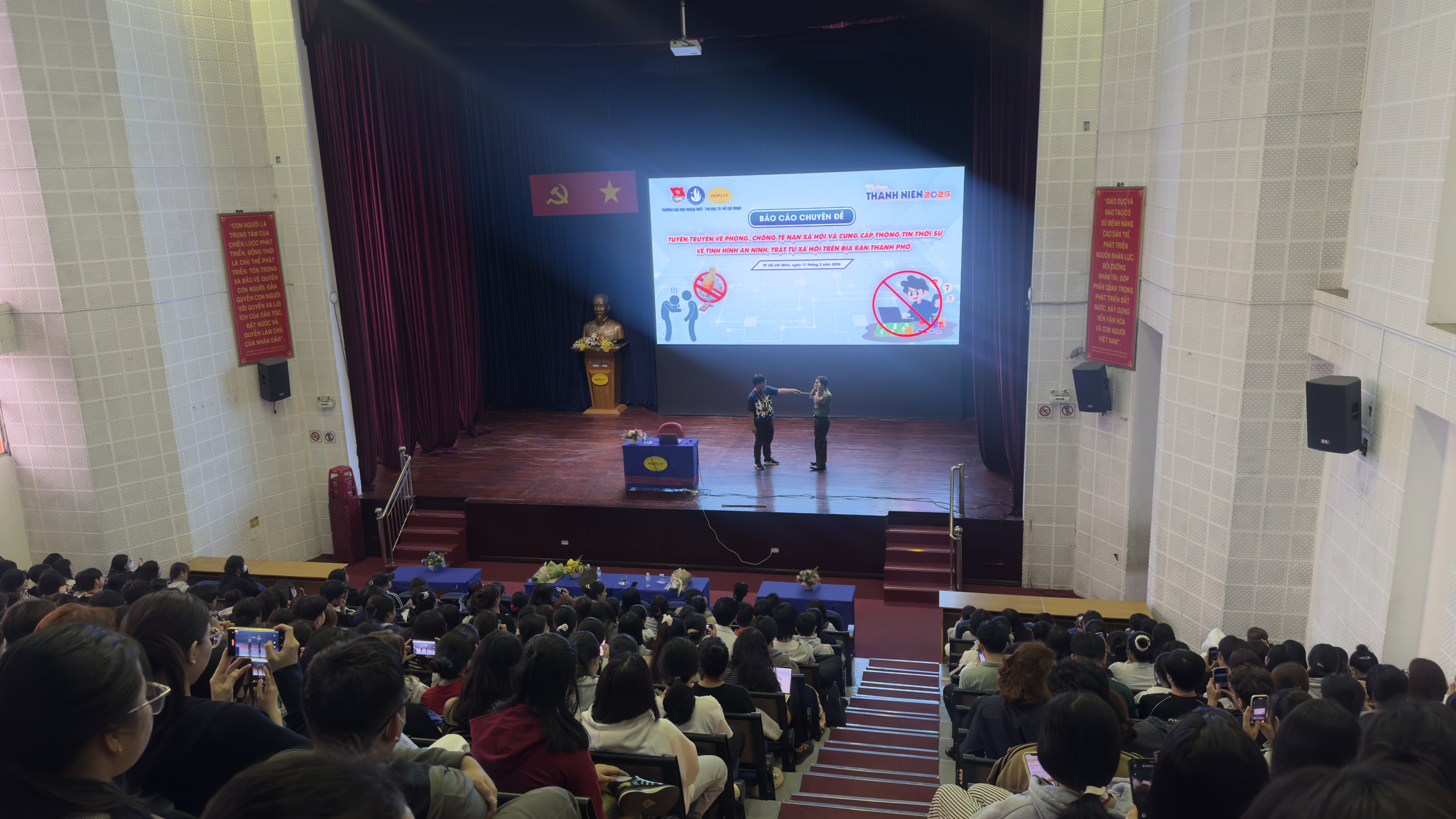 Tháng Thanh niên HUFLIT năm 2026: Hành trình khẳng định bản lĩnh sinh viên thời đại số