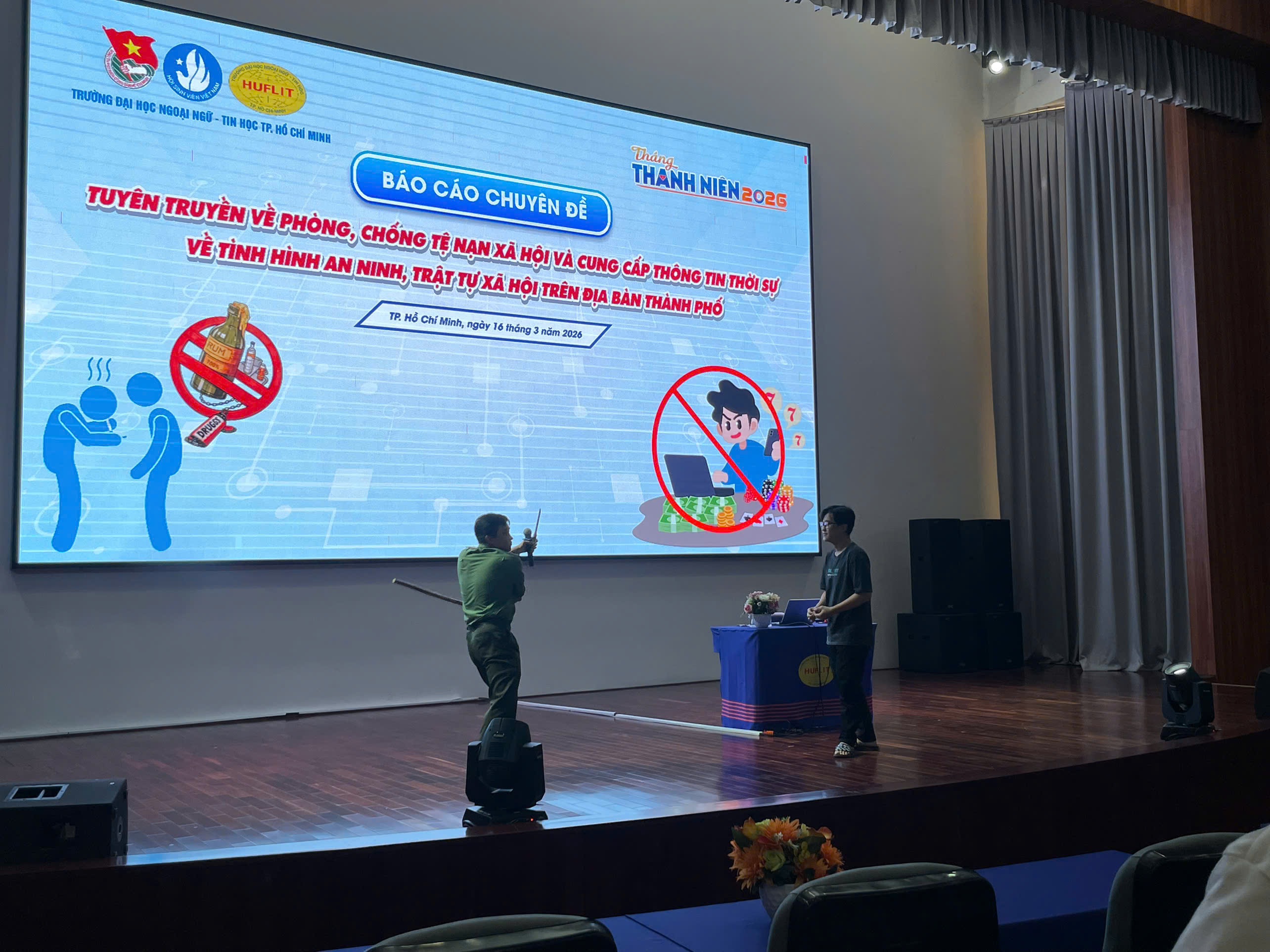 Tháng Thanh niên HUFLIT năm 2026: Hành trình khẳng định bản lĩnh sinh viên thời đại số