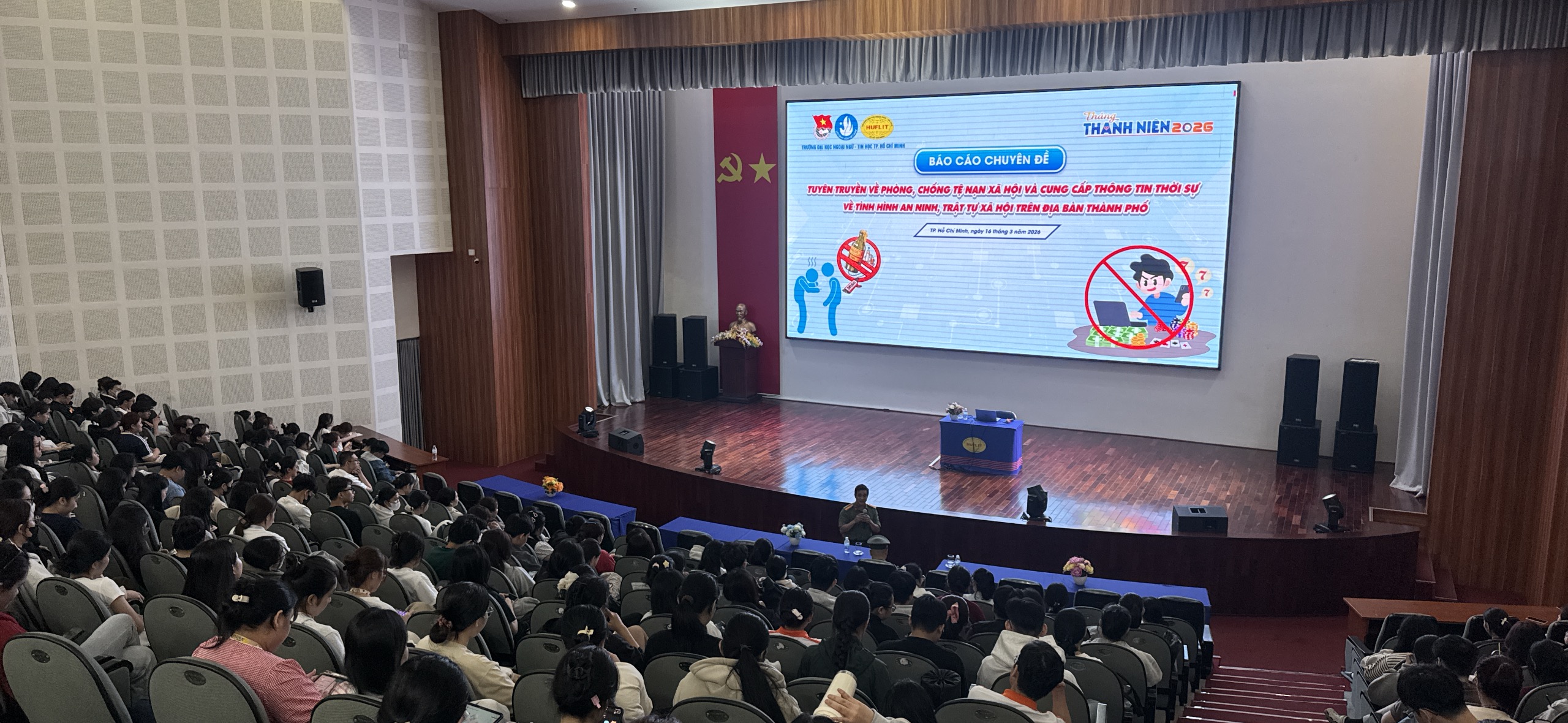 Tháng Thanh niên HUFLIT năm 2026: Hành trình khẳng định bản lĩnh sinh viên thời đại số