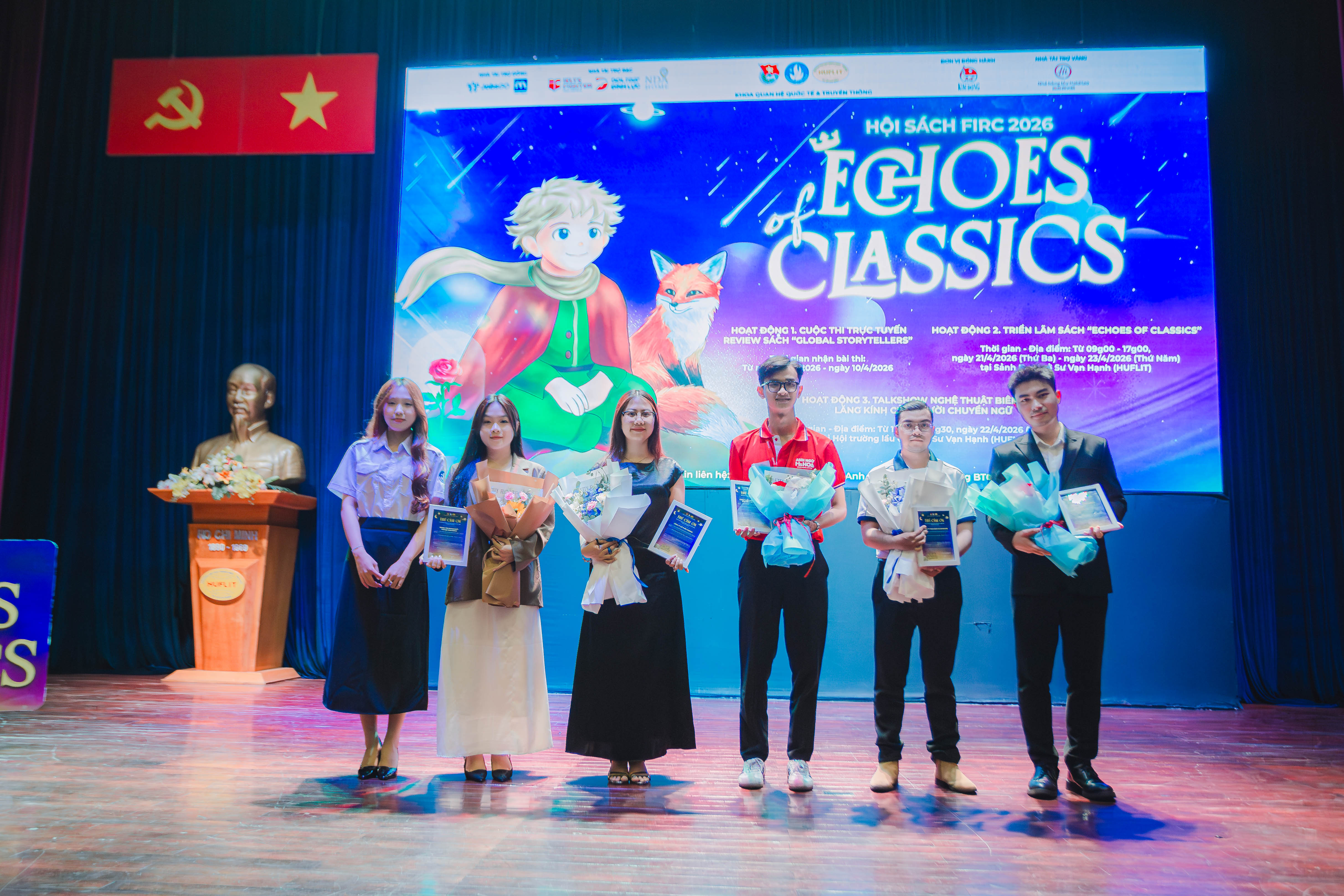 Hội Sách FIRC 2026 “Echoes Of Classics” - Nơi dư âm văn học kinh điển vang vọng giữa HUFLIT