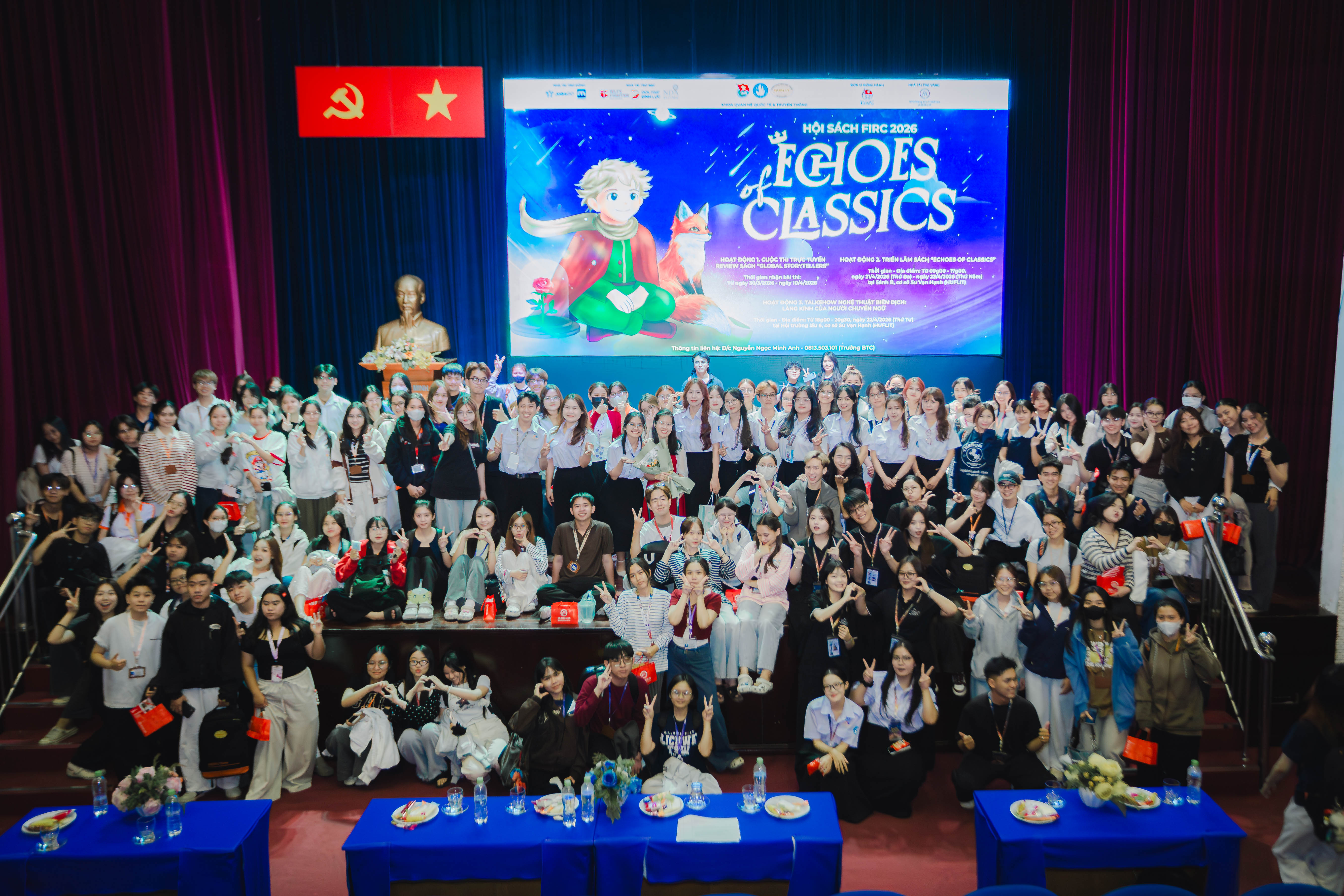 Hội Sách FIRC 2026 “Echoes Of Classics” - Nơi dư âm văn học kinh điển vang vọng giữa HUFLIT