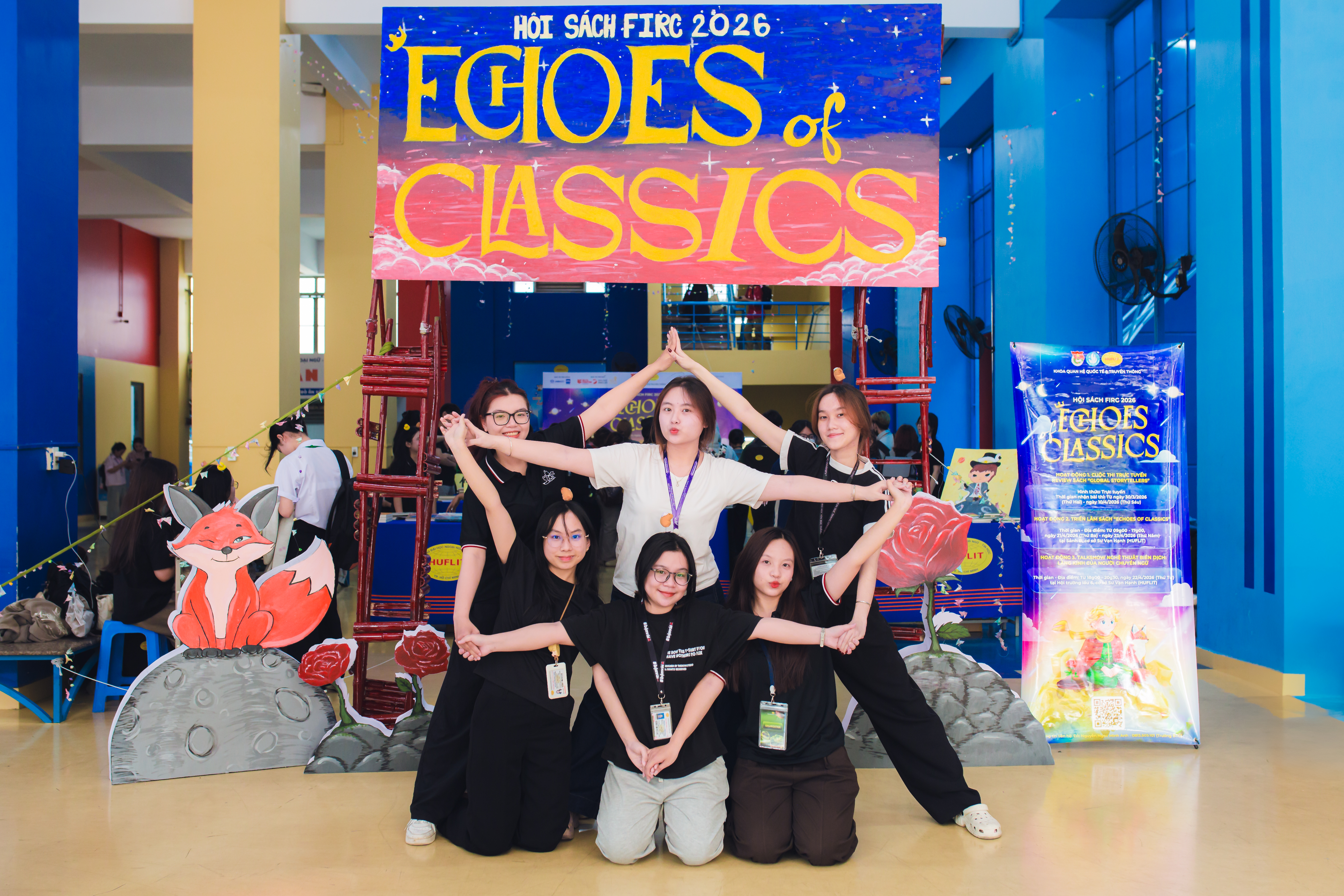 Hội Sách FIRC 2026 “Echoes Of Classics” - Nơi dư âm văn học kinh điển vang vọng giữa HUFLIT